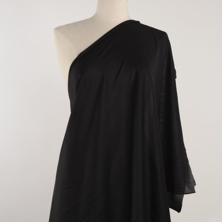 Single Jersey, Jet Black (F000027674) - Manichino
