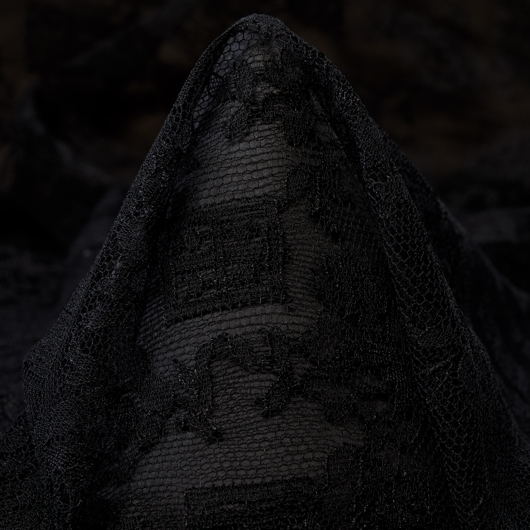 LACE, VISCOSE BLEND, RAVEN BLACK (F000048717)