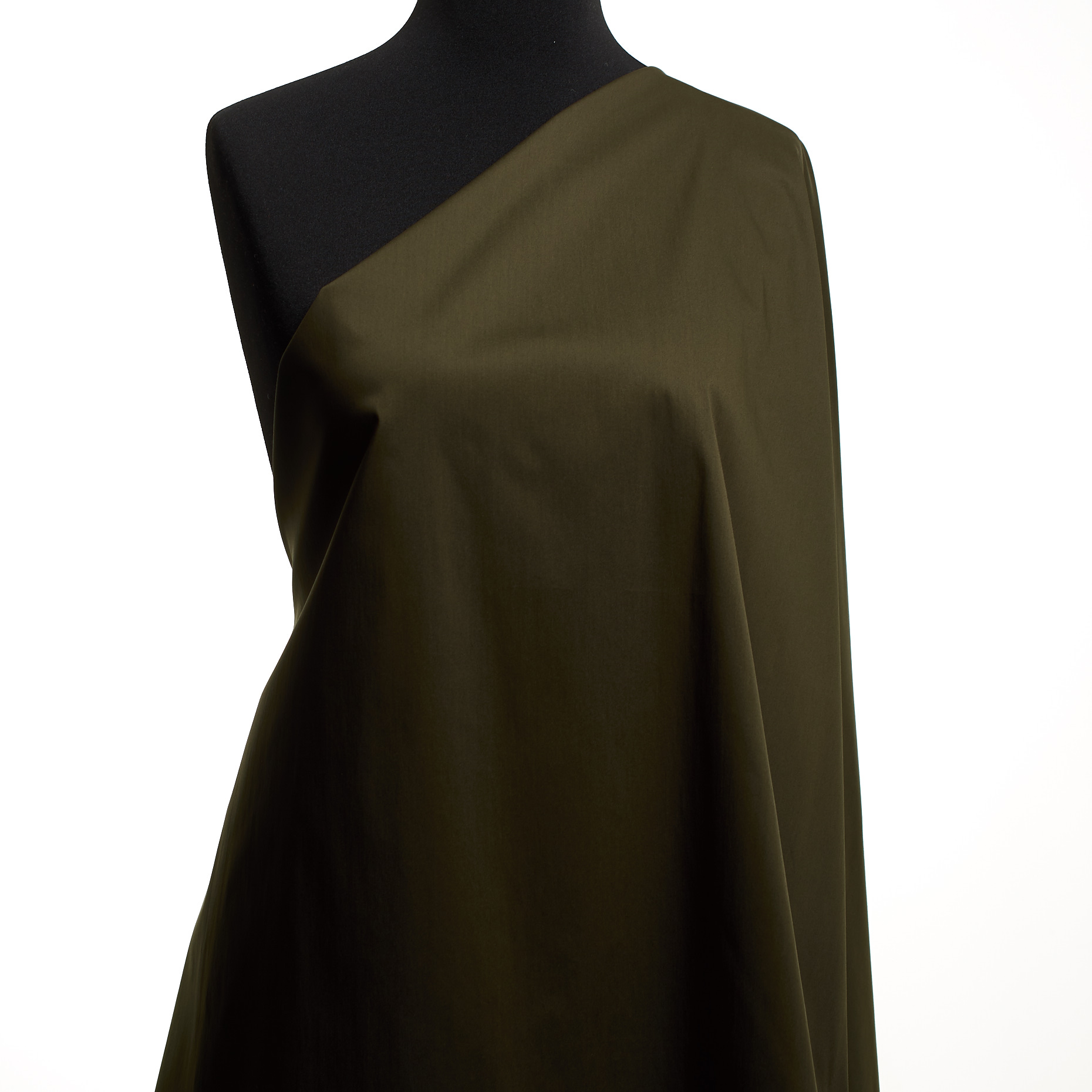 Popeline, Baumwolle, Elastik, Hot Fudge (F000049355) - Schaufensterpuppe