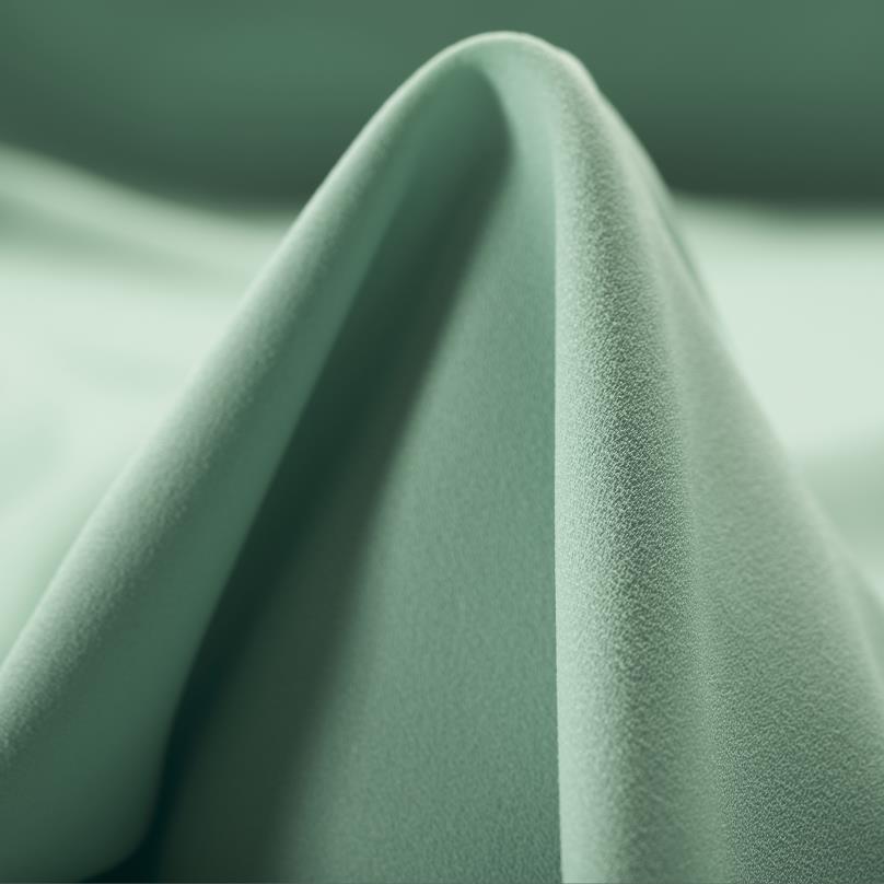 CRÊPE DE CHINE, ELASTIC, SPEARMINT (F000030724)