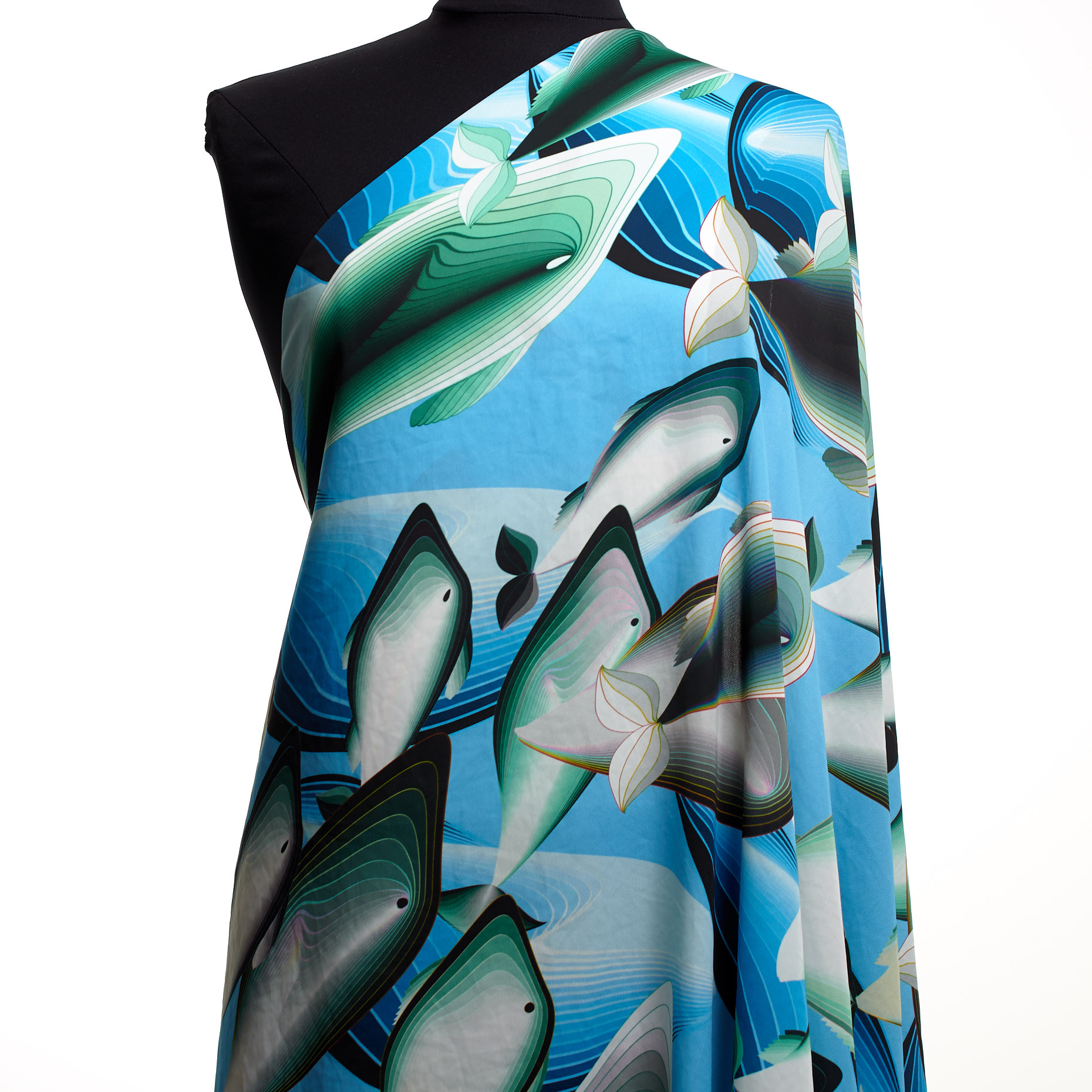 Cady, Estampado, Malibu Blue (F000042649) - Maniquí