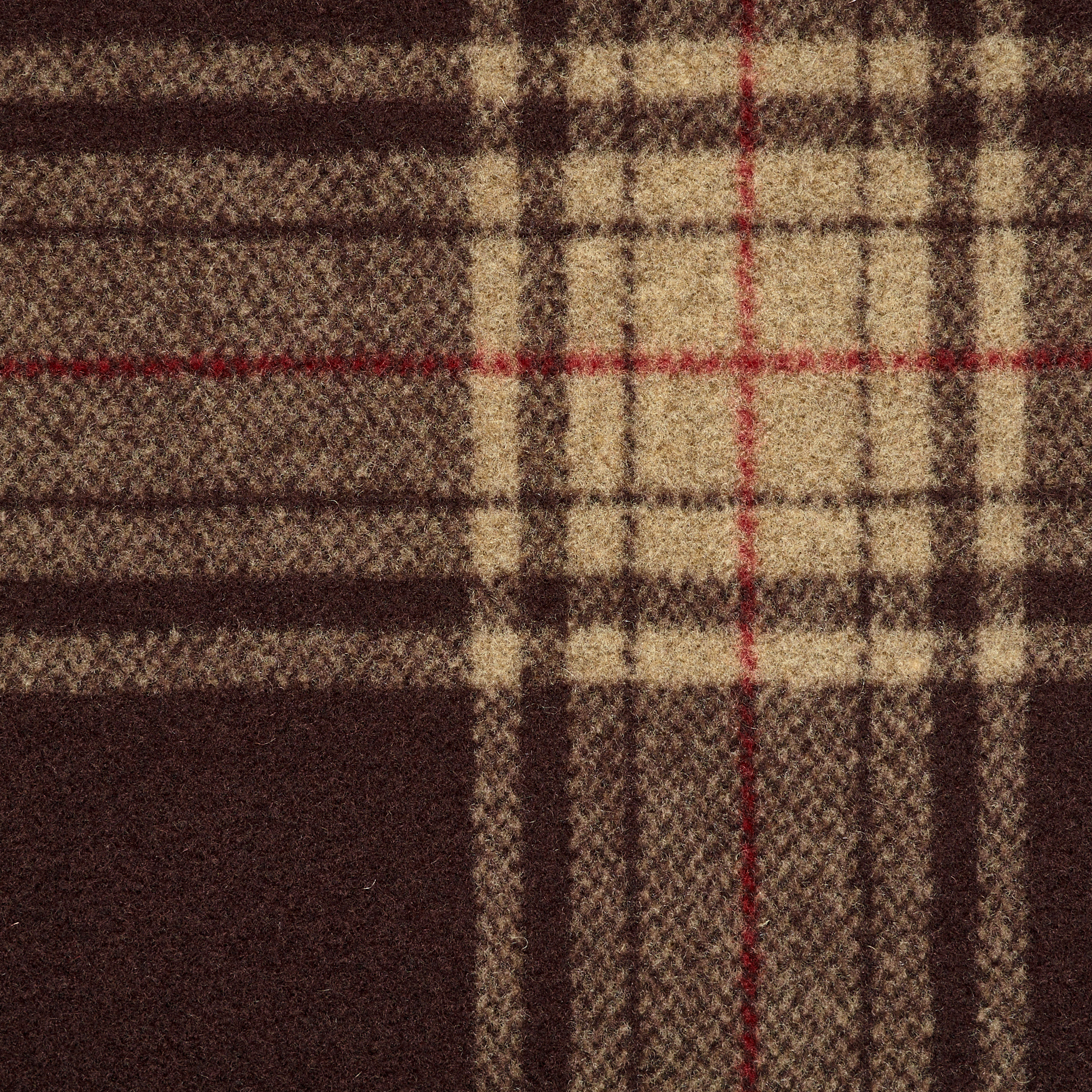 Drap, Lana, Quadro, Chocolate&Biscuit (F000004457) - Trama