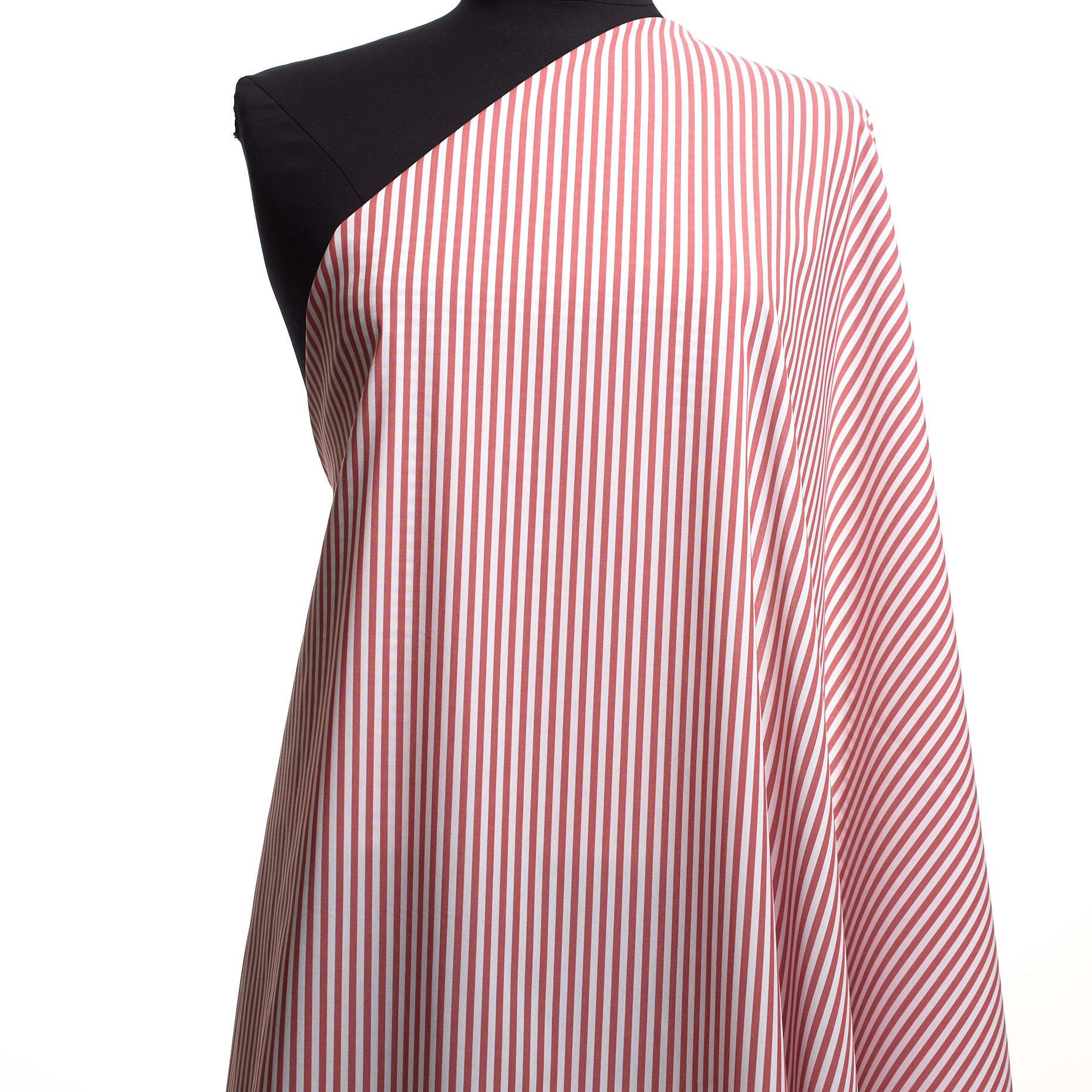 Popelín, Algodón, Rayas, Warm Sand&Blackened Pearl (F000040301) - Maniquí