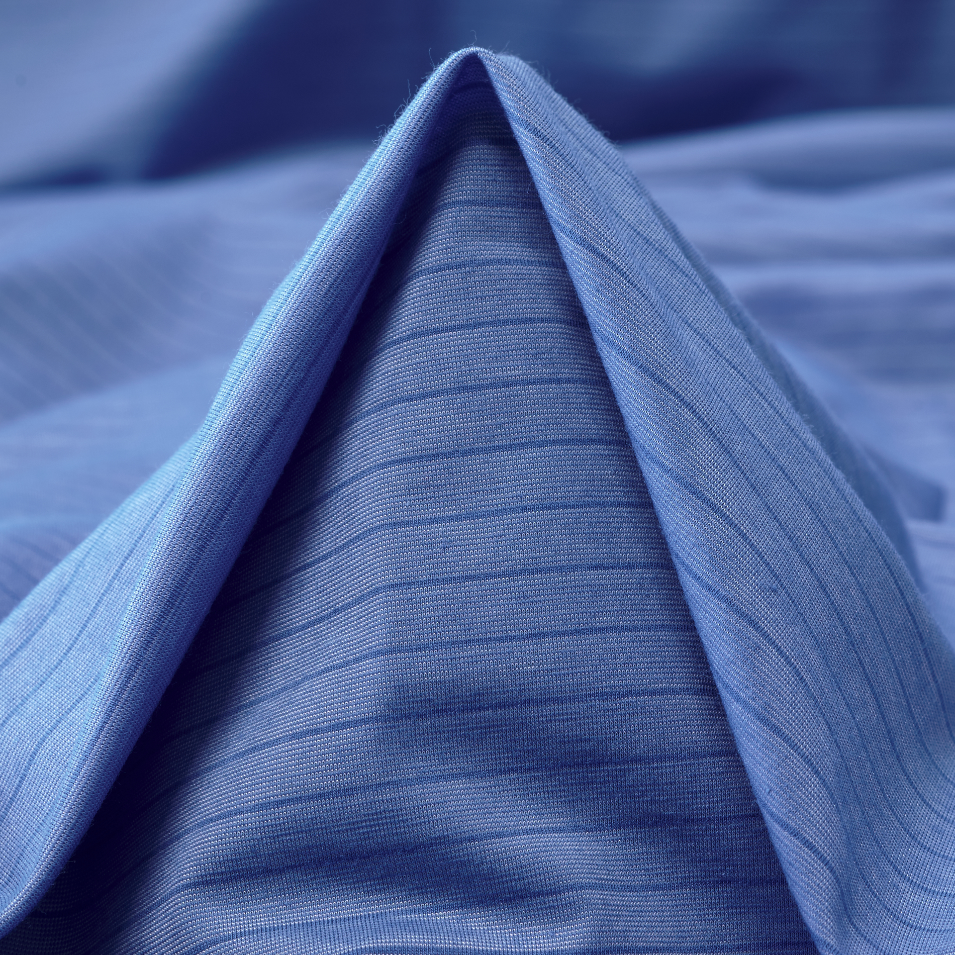 SINGLE JERSEY, COTTON, STRIPES, SUPERSONIC BLUE (F000034646)