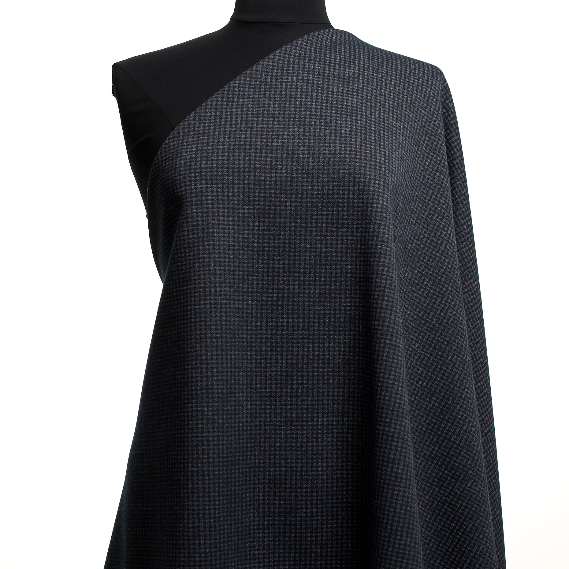 JERSEY, VISCOSE, MICRO DESIGN, OUTER SPACE&STEEPLE GRAY (F000047632) - Mannequin