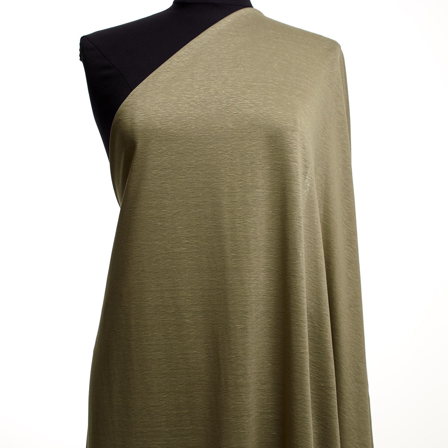 SINGLE JERSEY, LINEN, DRIED HERB (F000042911) - Mannequin
