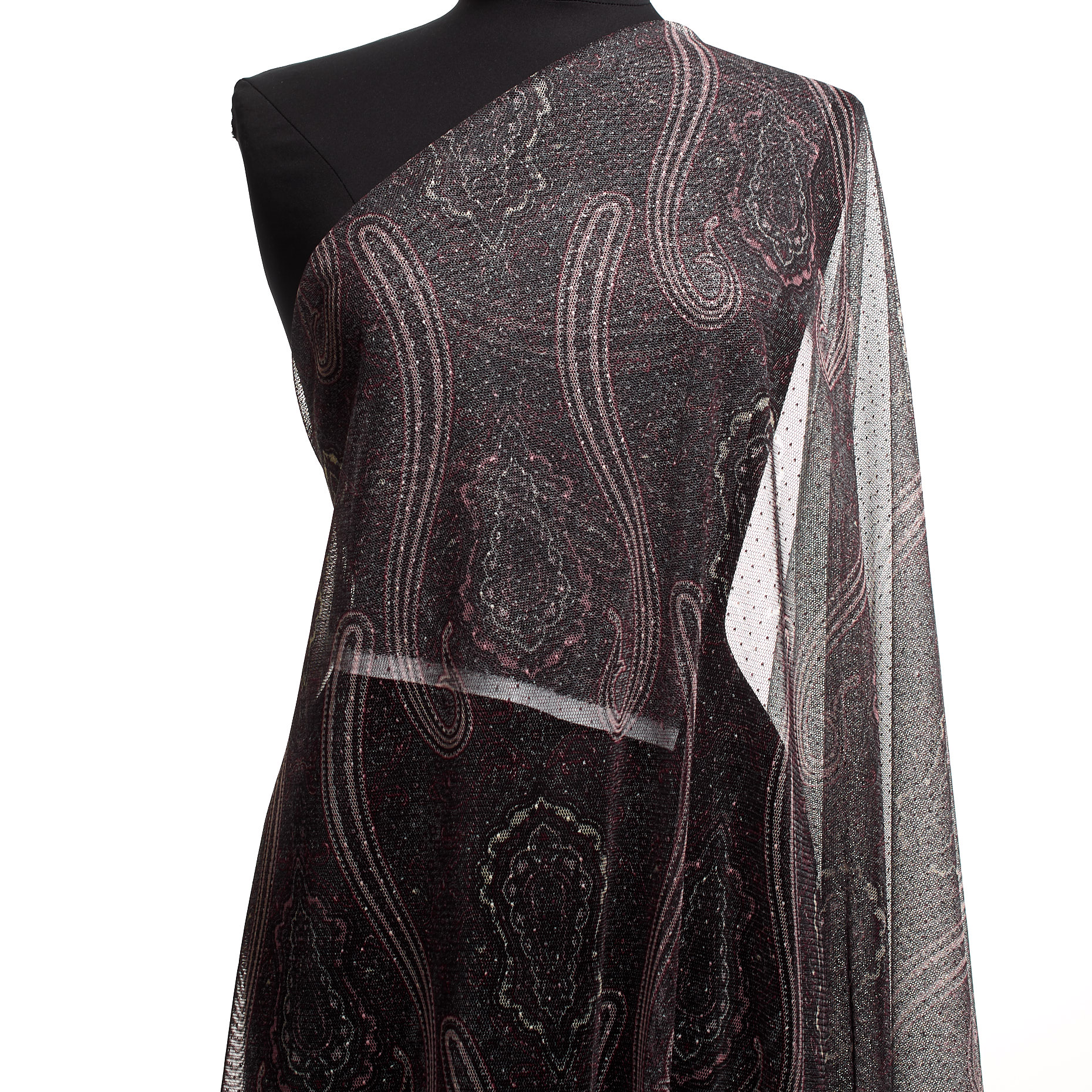 Tulle, Stretch, Stampato, Moonless Night (F000041267) - Manichino