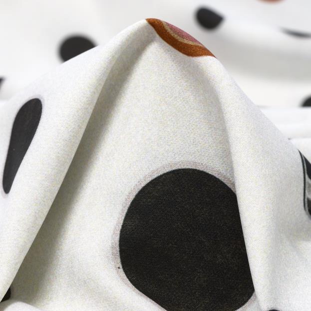 TECHNO STRETCH, PRINTED, SNOW WHITE&MERLOT (F000031278)