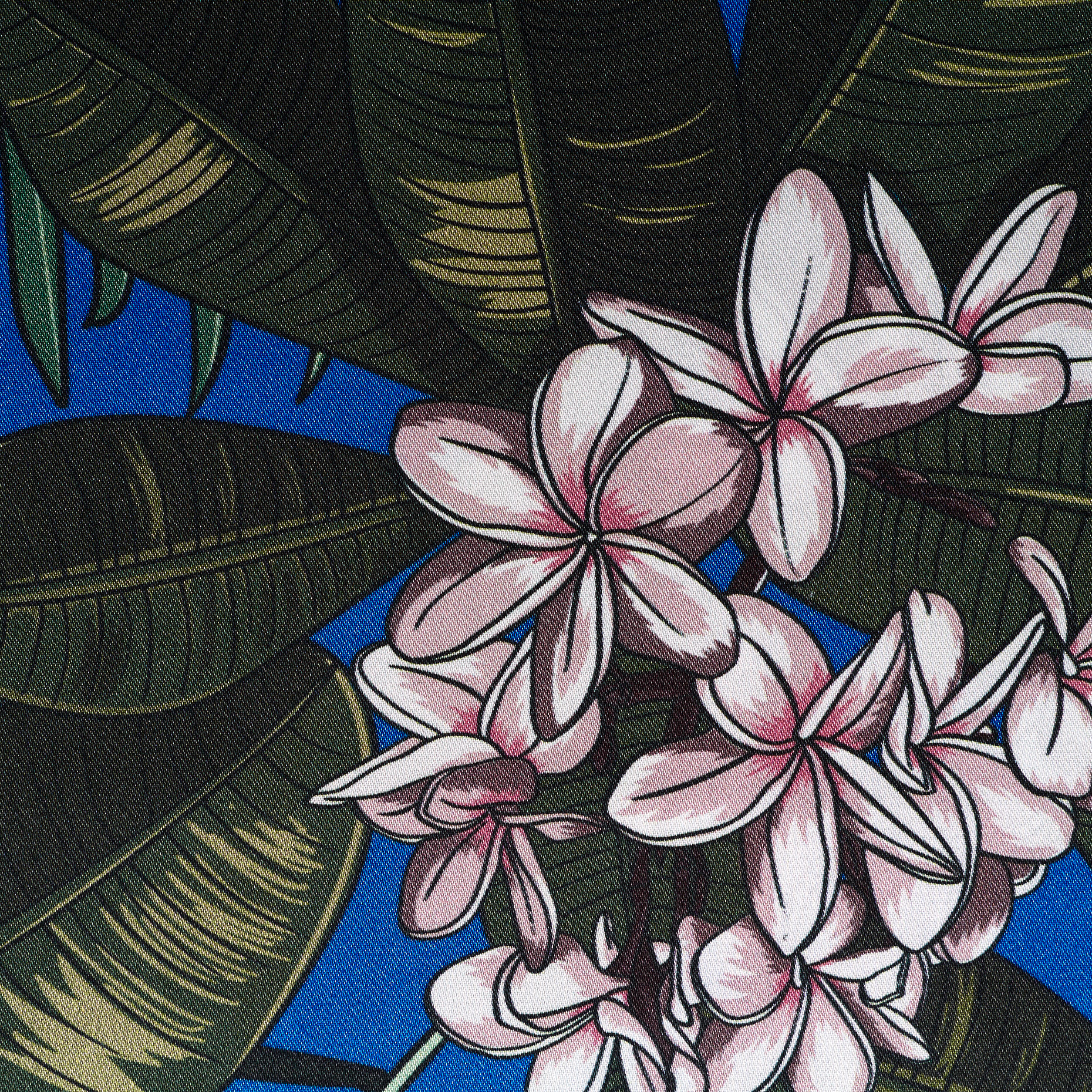 Сатин, Цветы, Skydiver (F000041414) - Ткань