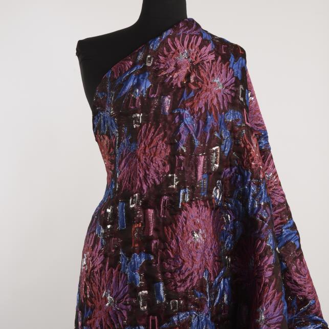 Клоке , Шелк, Цветы (P2-0001430) - Манекен