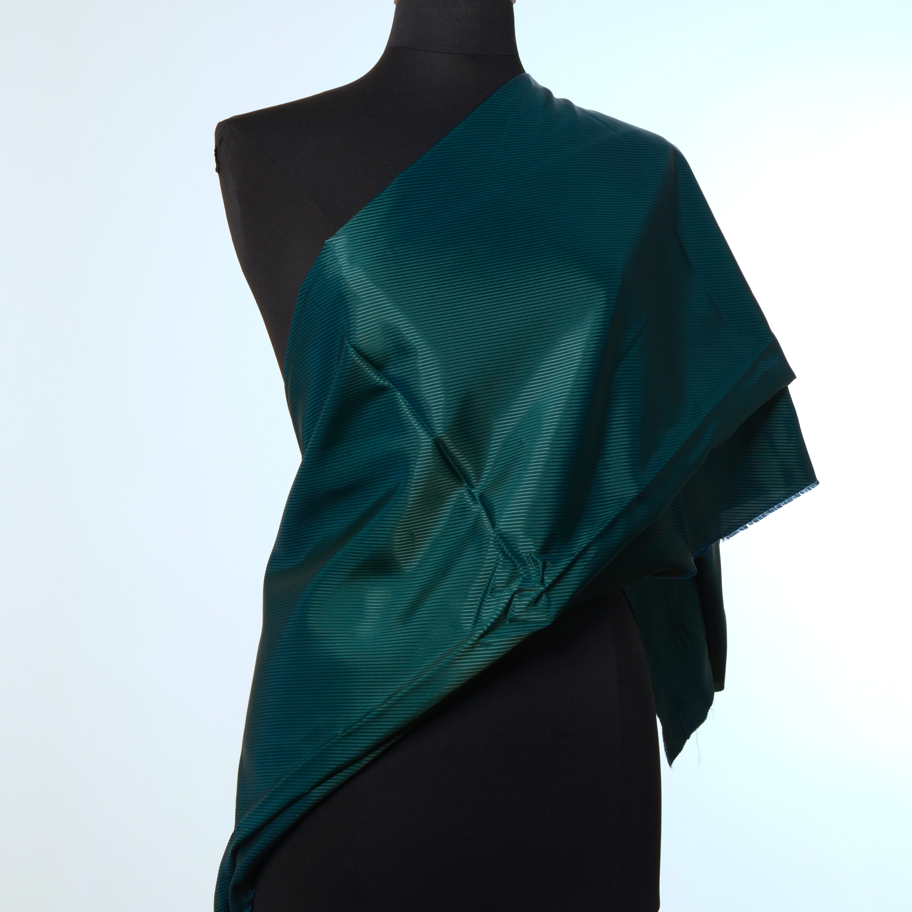 Fodera, Viscosa, Rigato, Forest (F000009657) - Manichino