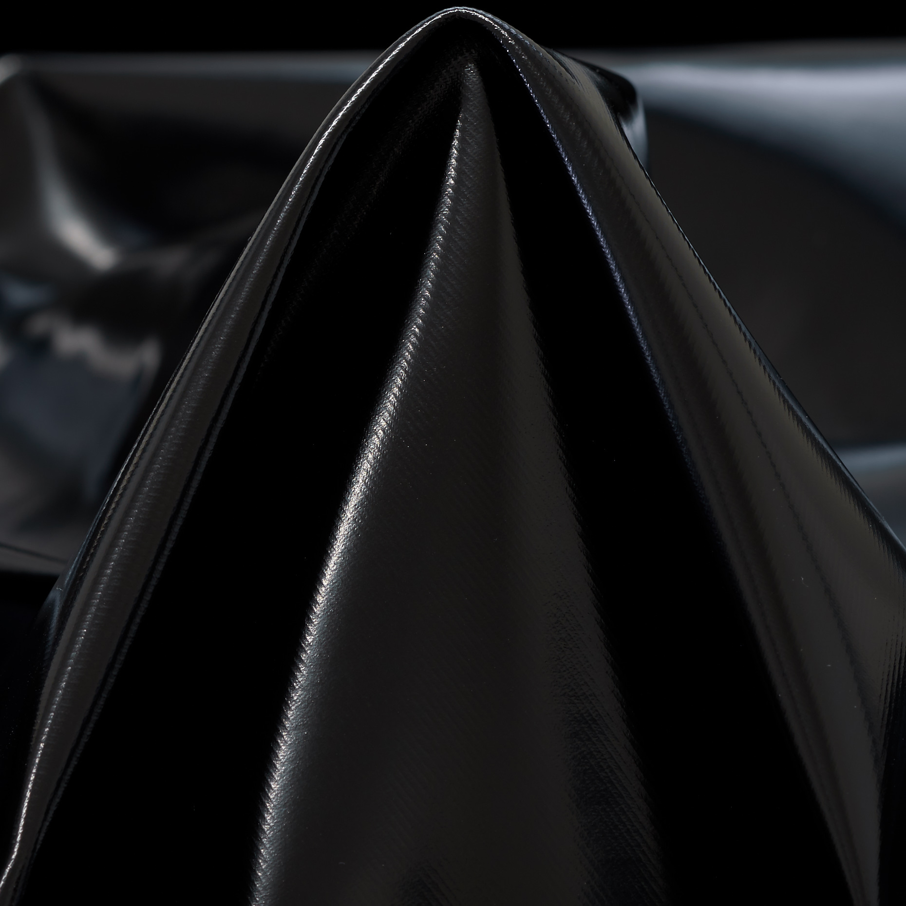 COTTON, COATED, STIFF, RAVEN BLACK (F000046506)