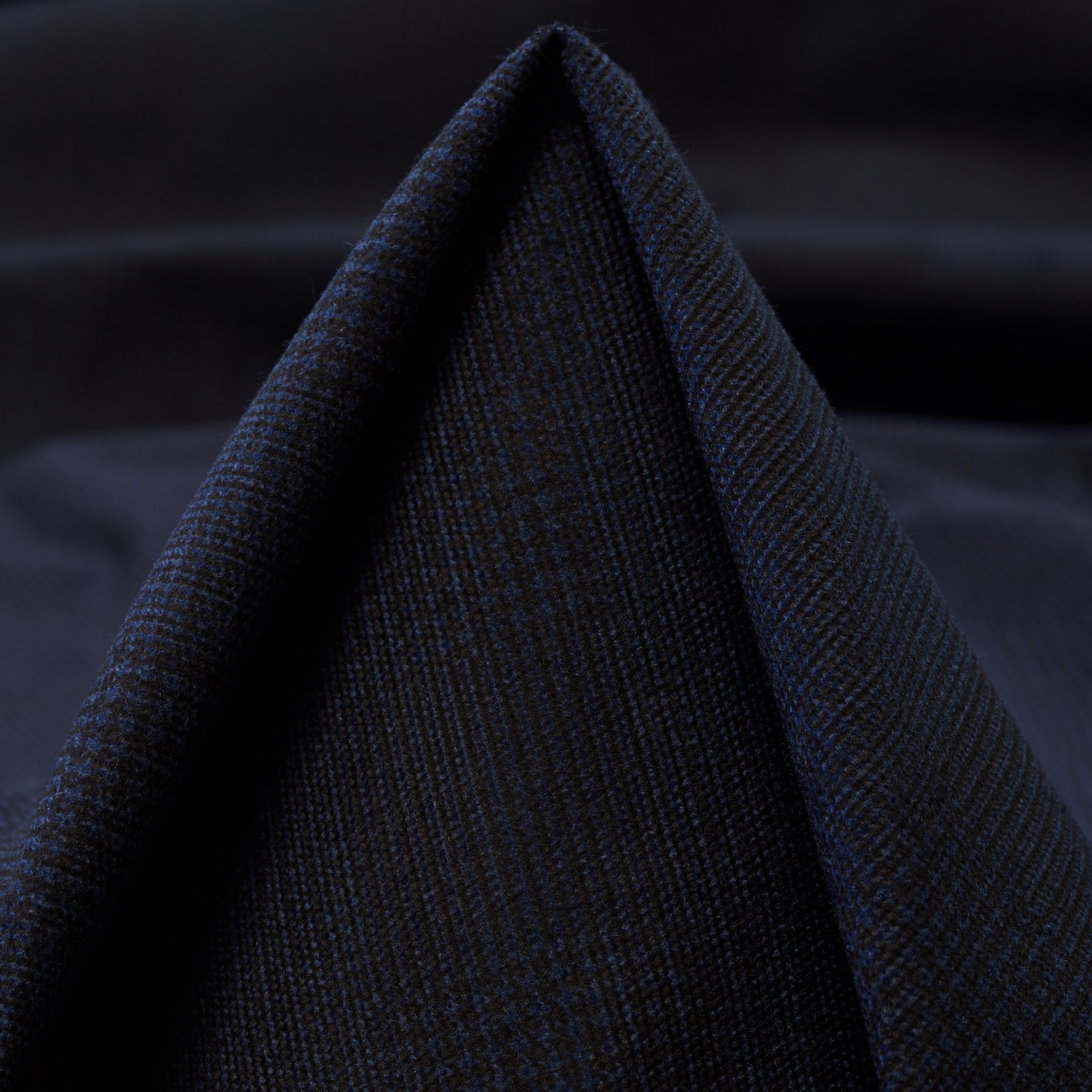 COTTON, CHECK, BRUSHED, INDIA INK (F000036081)