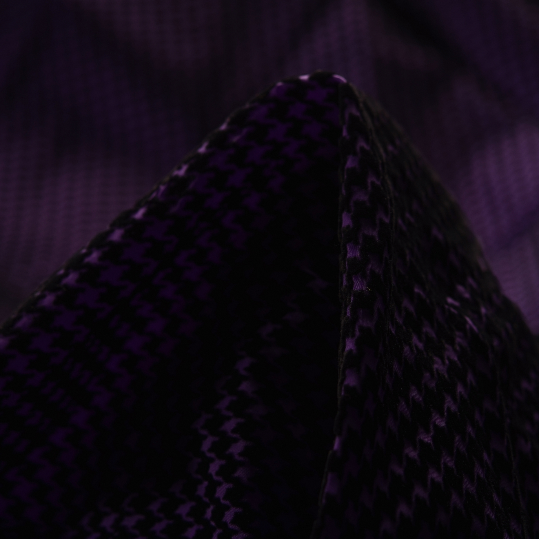 OUTDOOR, NYLON, FLOCK PRINTED, HYACINTH&RAVEN BLACK (F000015391)