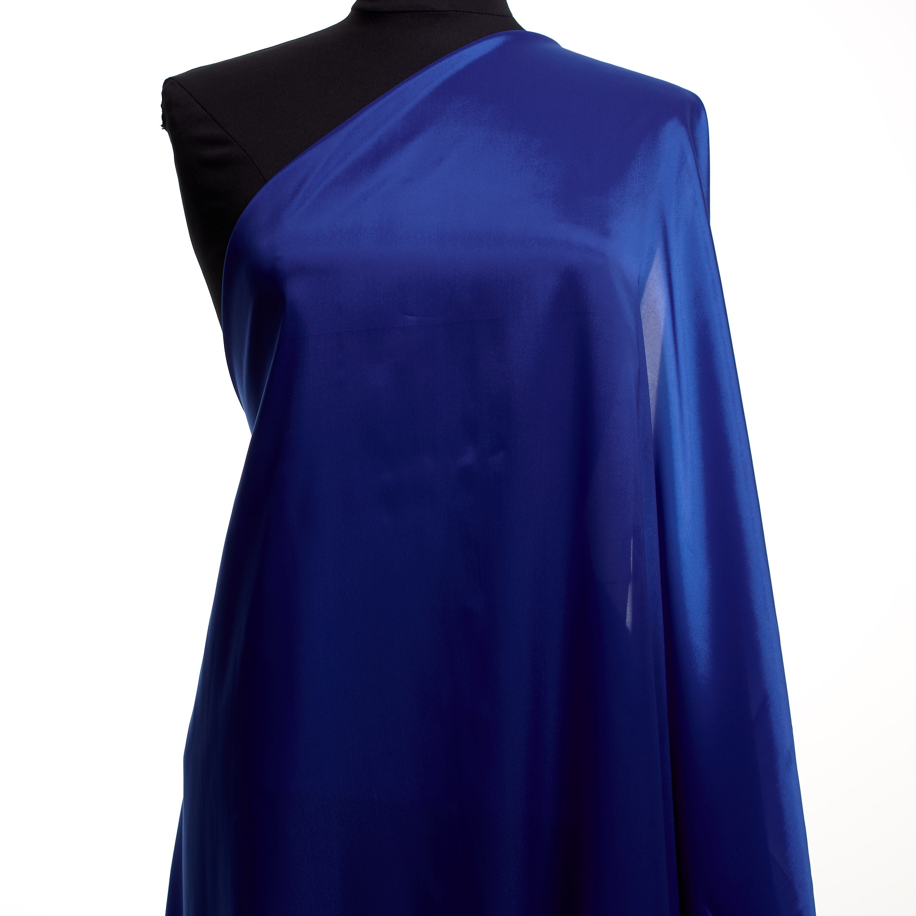 Cupro, Stretch, Atomic Blue (F000043220) - Manekin