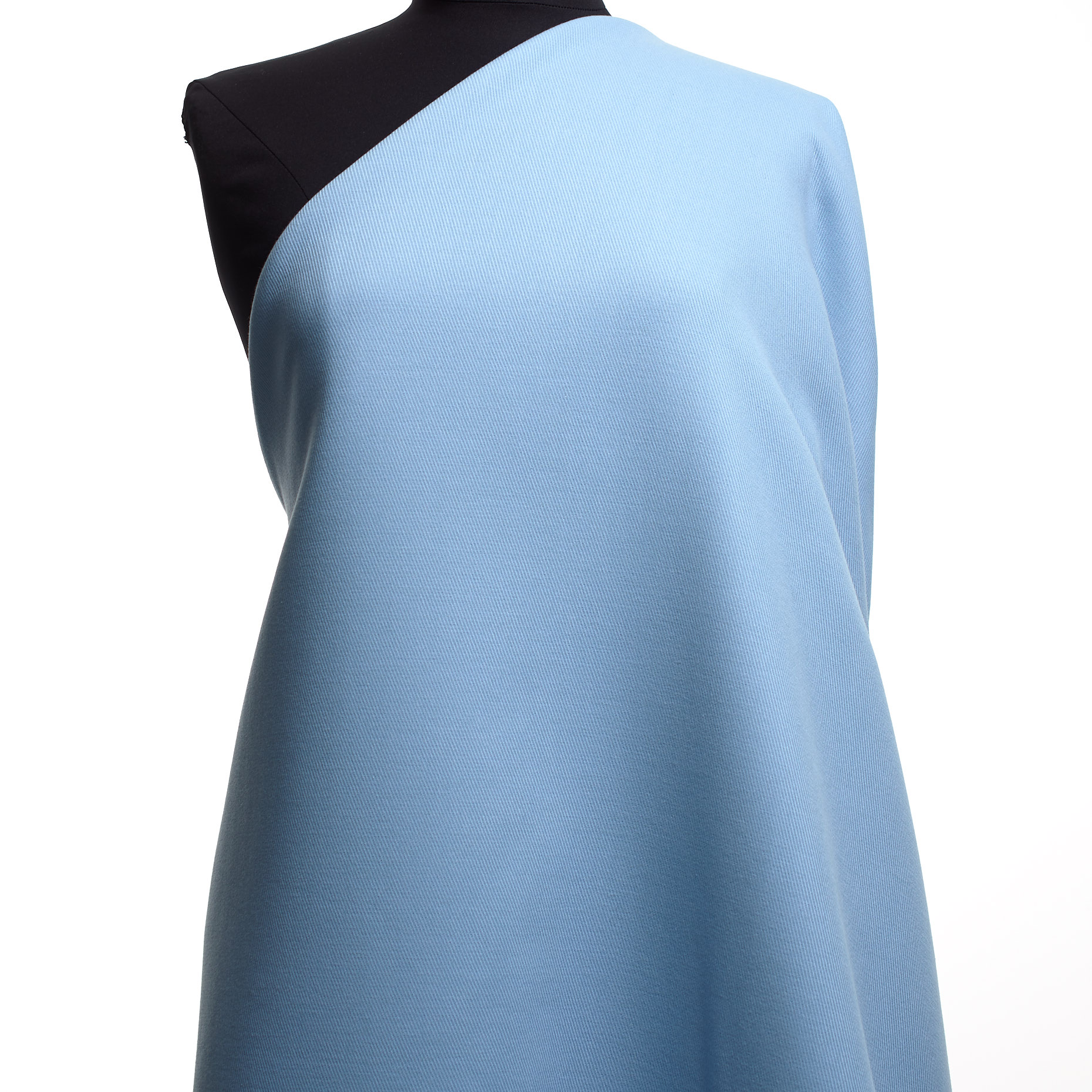 TWILL, COTTON, ELASTIC, POWDER BLUE (F000042415) - Mannequin