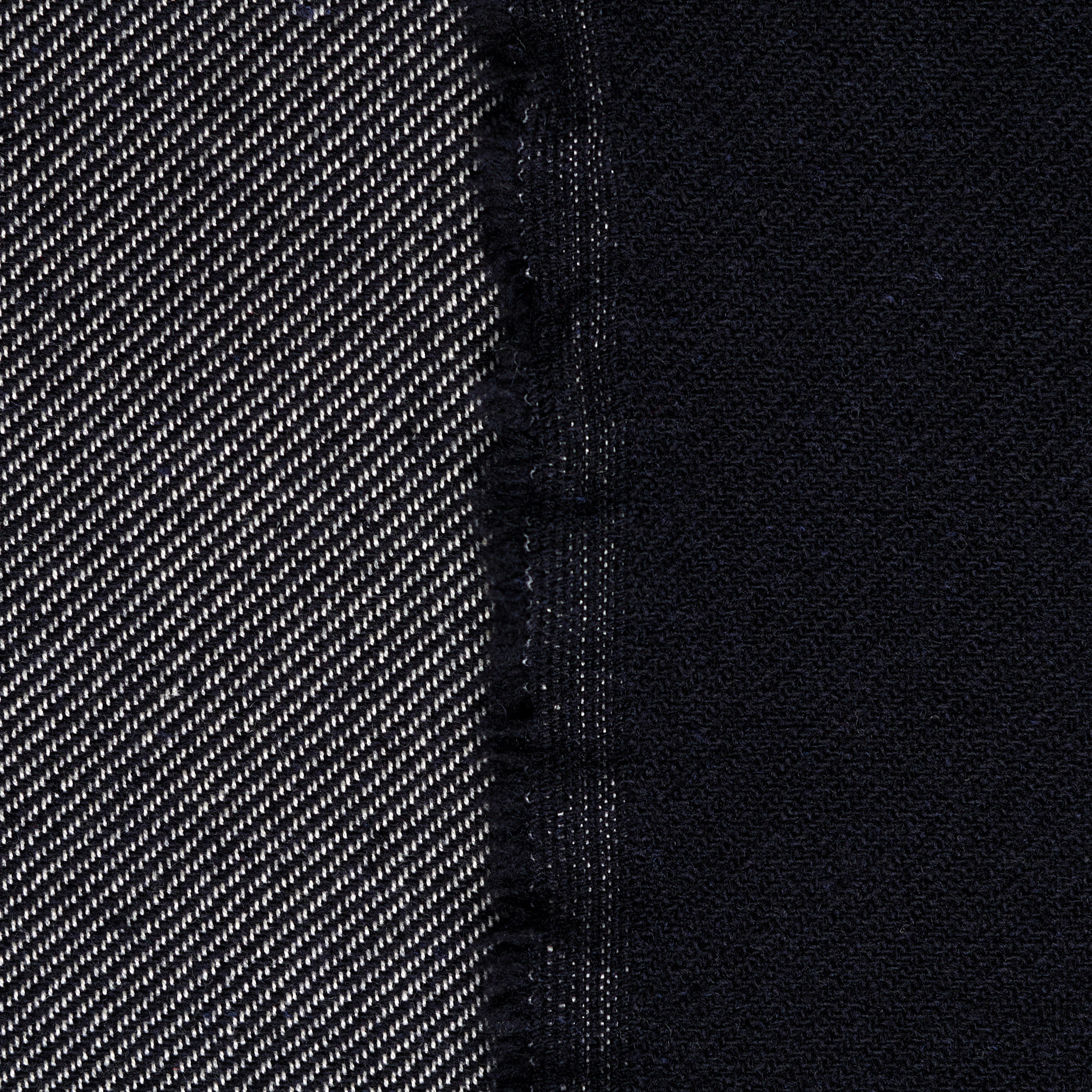 DOUBLE, WOOL, COTTON BLEND, PARISIAN NIGHT (F000044327) - Texture