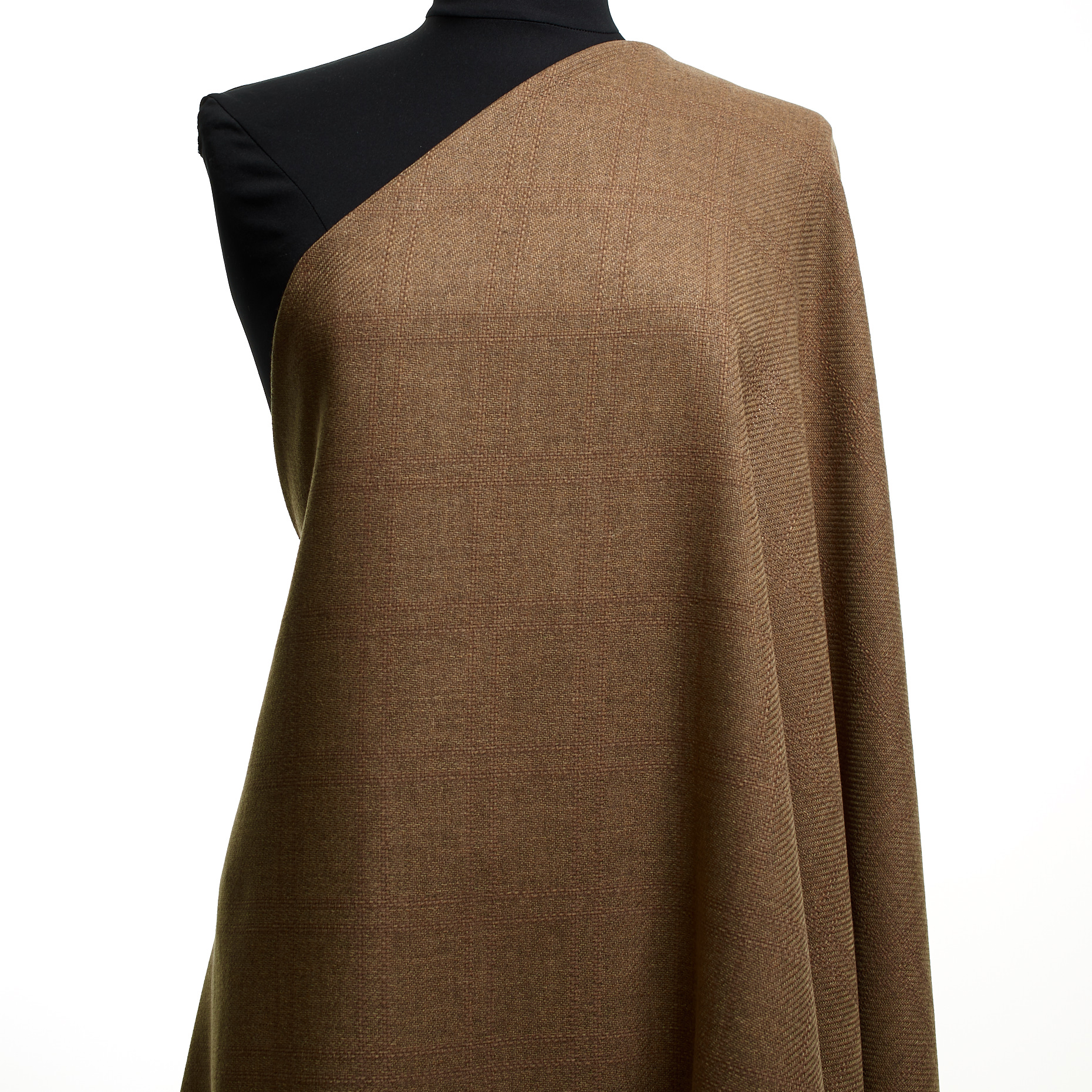 Coton , Laine Vierge, Mélange, Coca Mocha (F000047062) - Mannequin