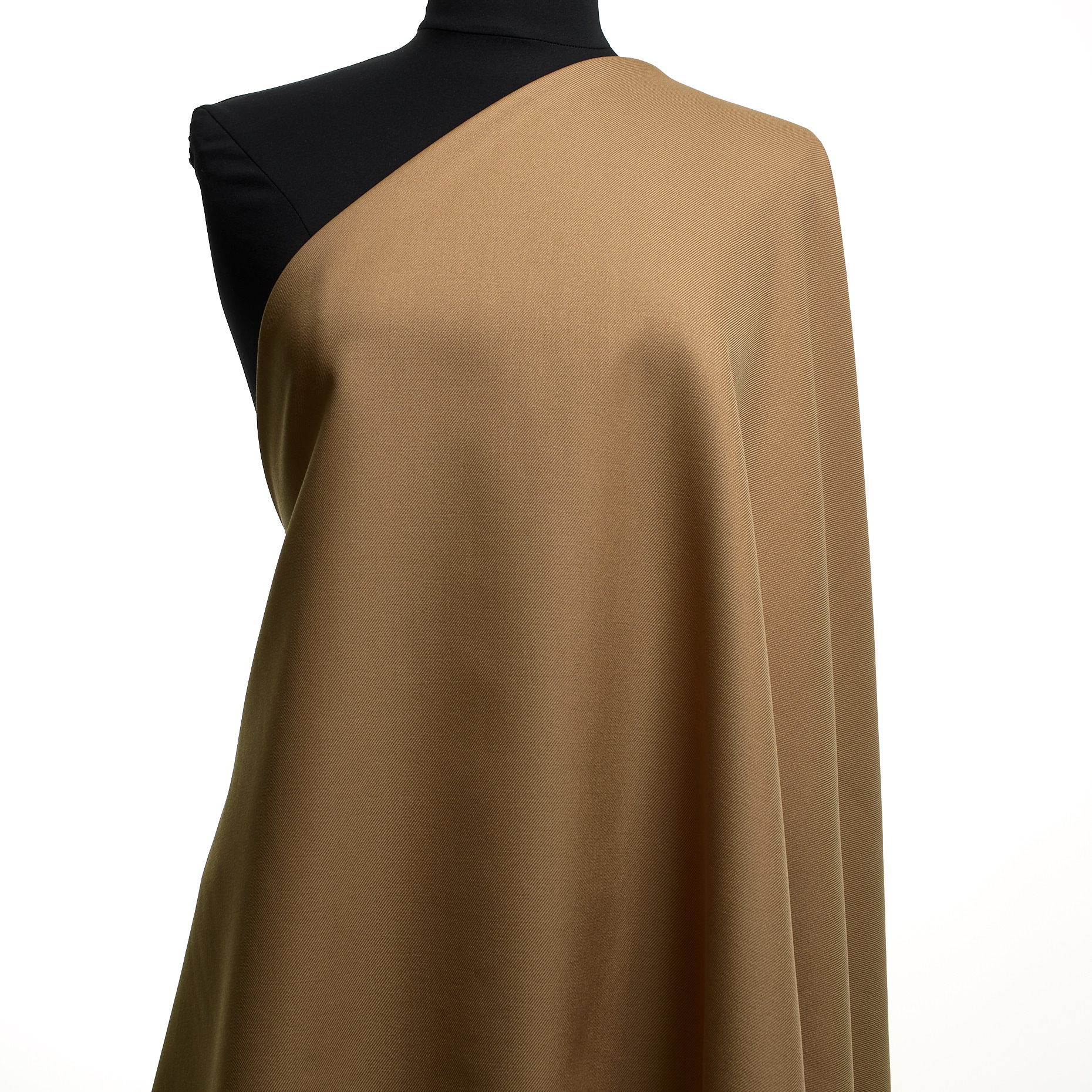 TWILL, VIRGIN WOOL, COTTON, WARM SAND (F000046559) - Mannequin