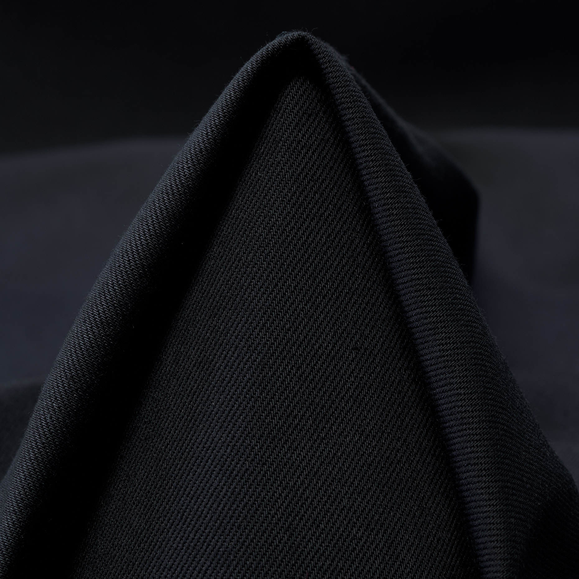 Twill, Cotone, Raven Black