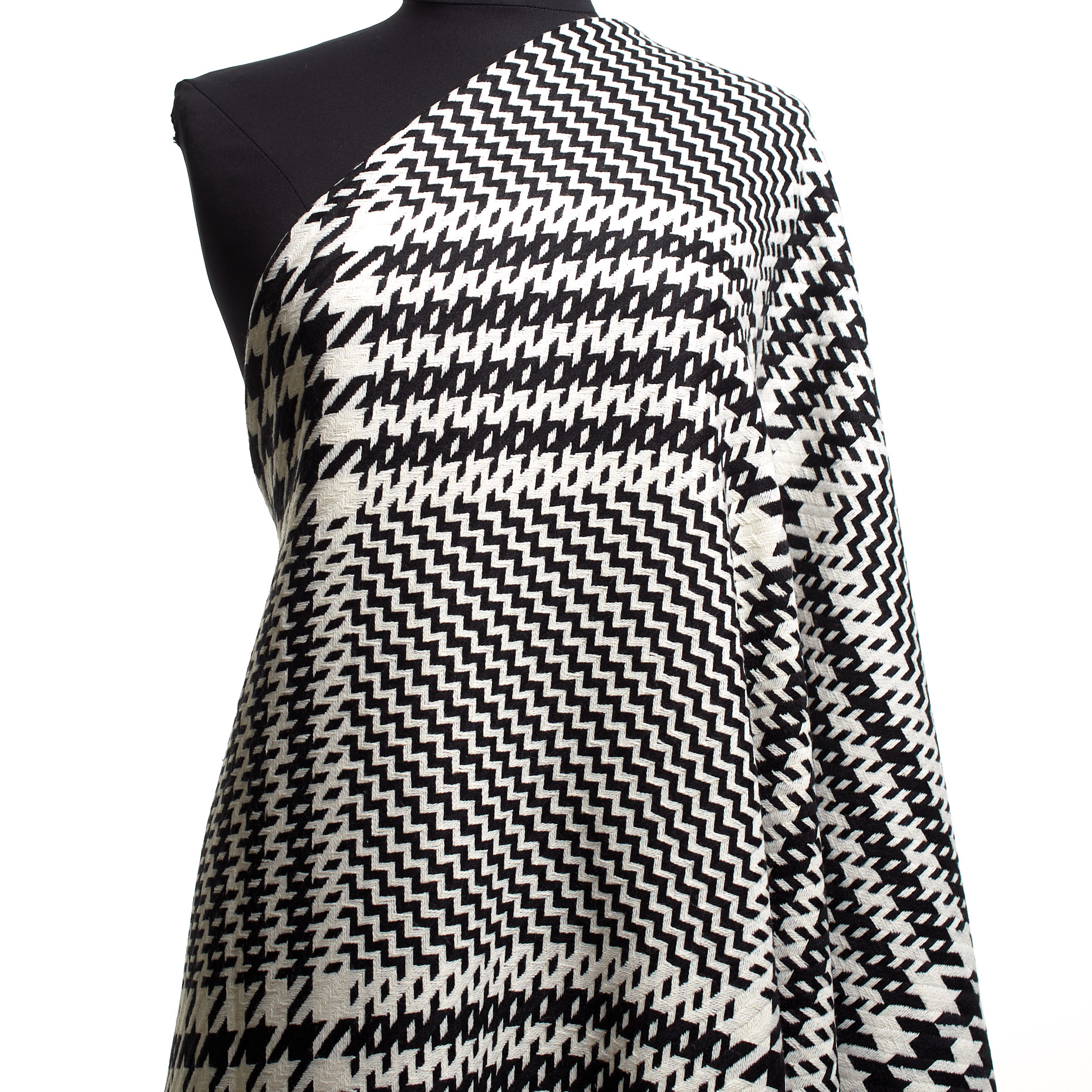 Jacquard, Misto Lana, Antique White&Raven Black (F000040299) - Manichino