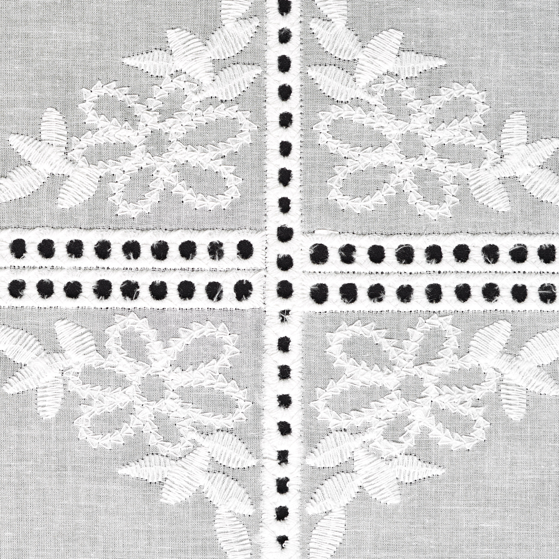 BATISTE, COTTON, EMBROIDERED, BRILLIANT WHITE (F000048755) - Texture