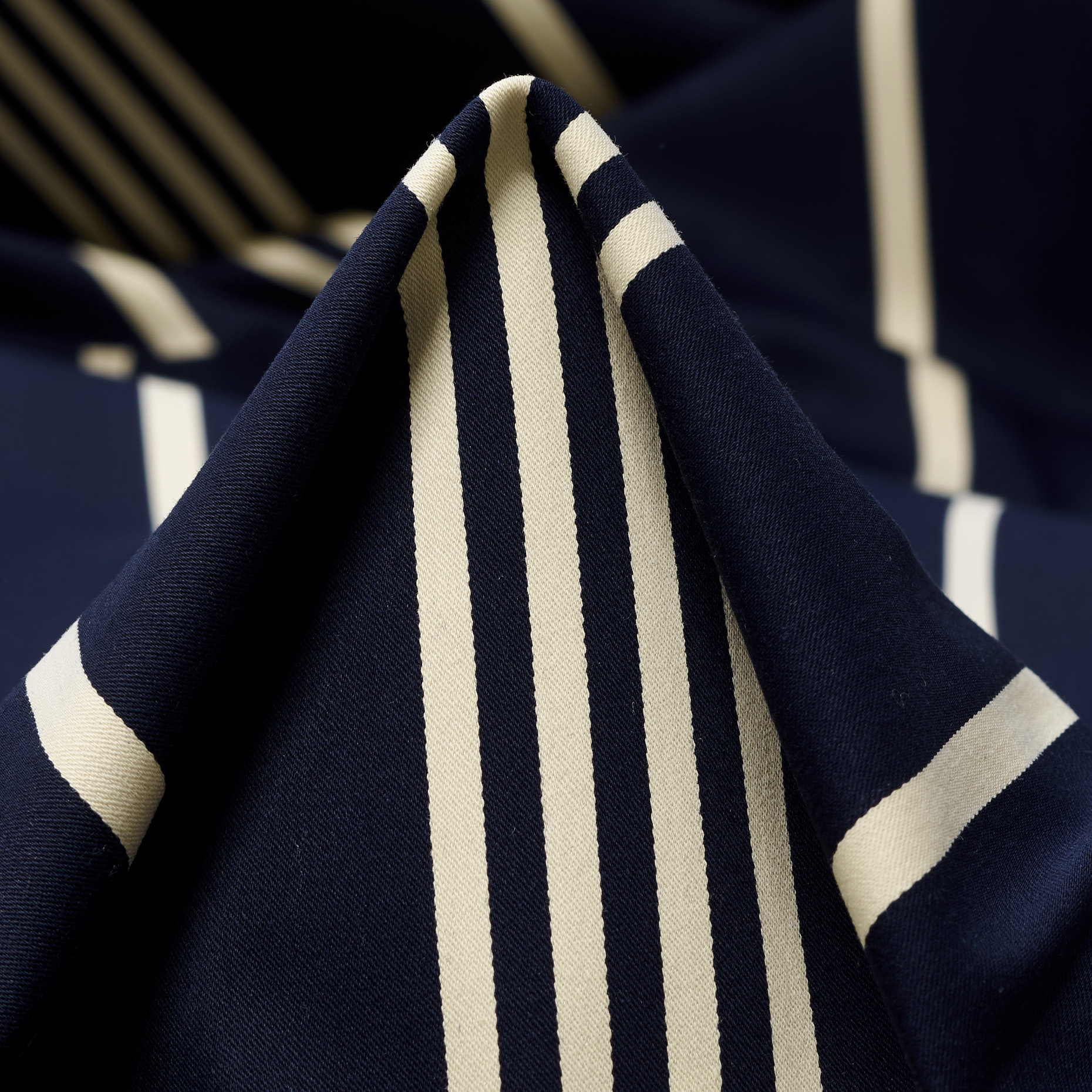 Твил, Хлопок, Стрейч, Dark Sapphire&Almond (F000043236)