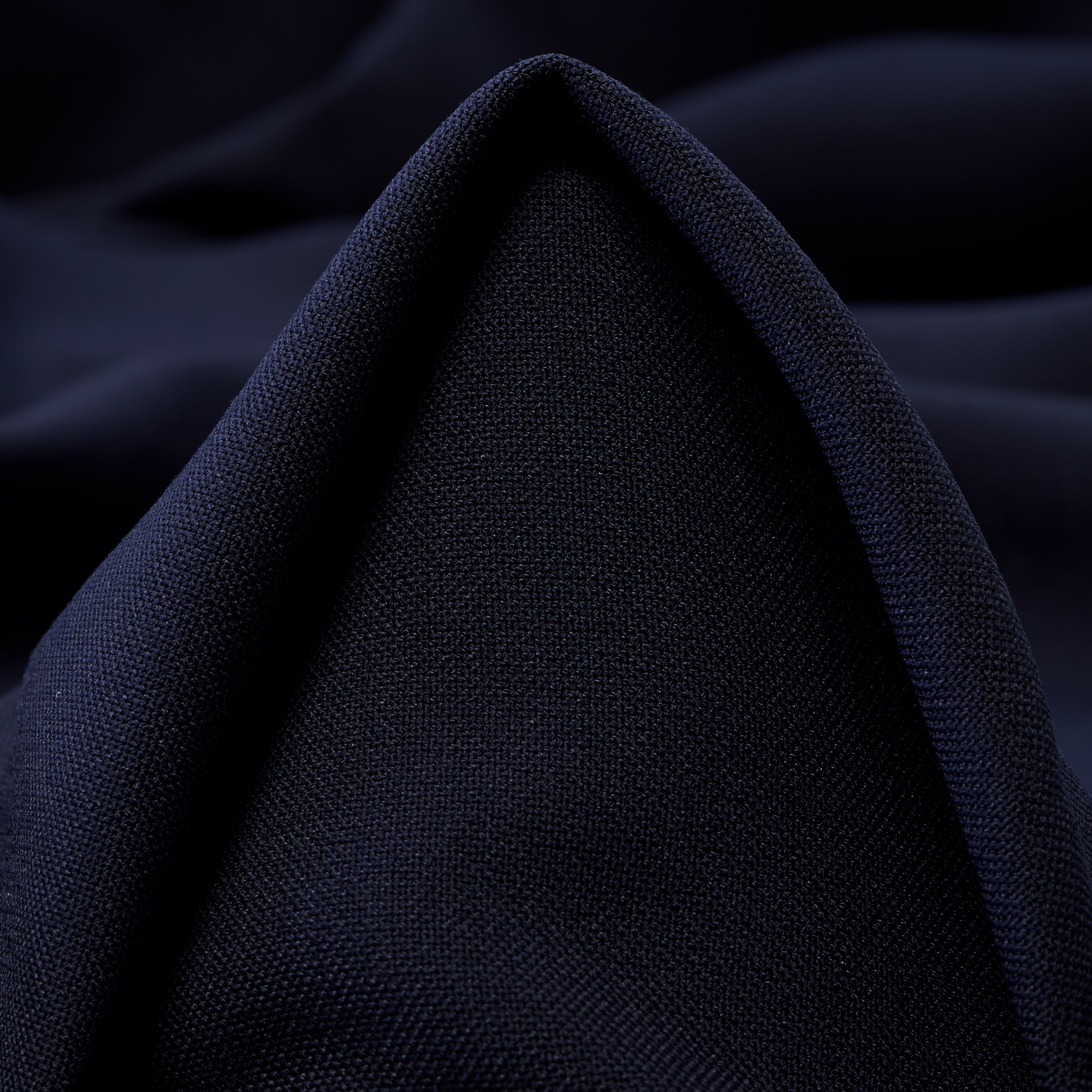 DOUBLE, VISCOSE, BI-STRETCH, MIDNIGHT BLUE (F000041754)