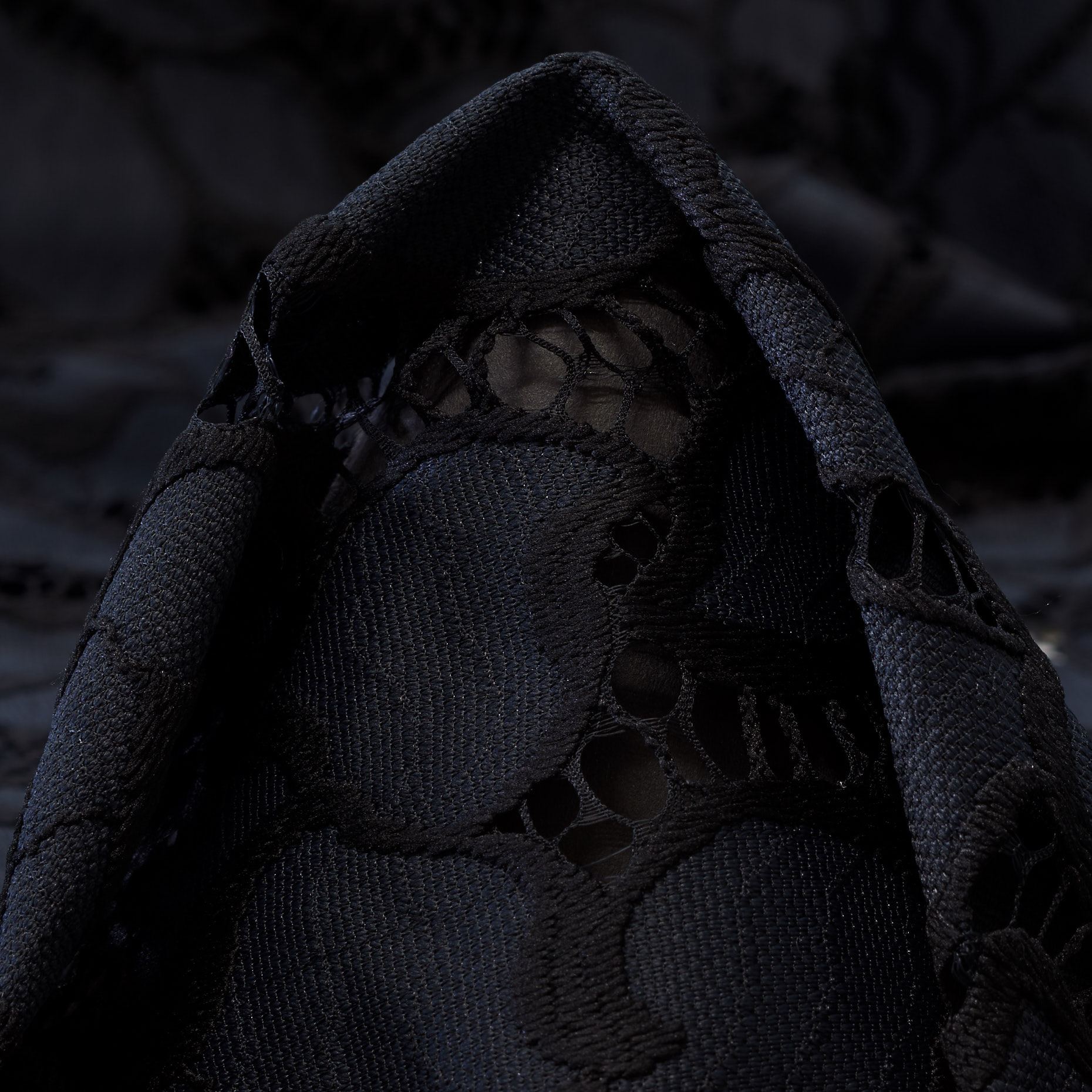 Encaje, Floreal, Jet Black (F000037533)