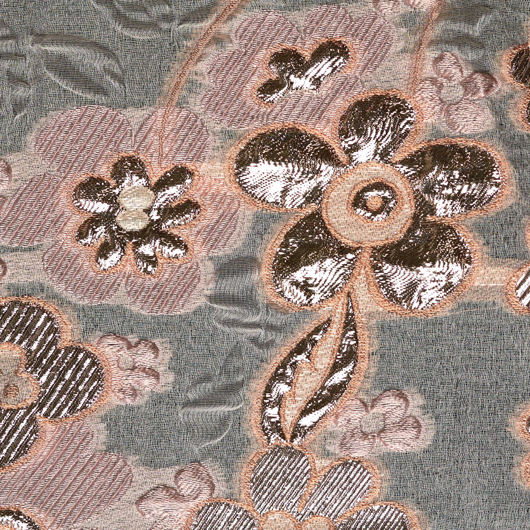 ORGANZA, SILK BLEND, CALCITE (F000048659) - Texture