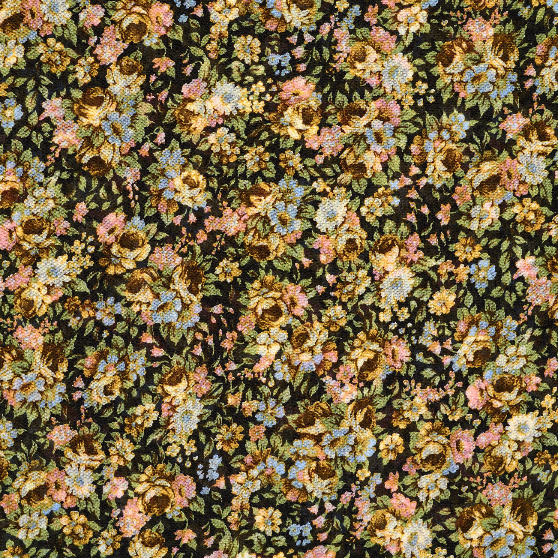 VOILE, VISCOSE, FLORAL, MULTICOLOR (F000040321) - Texture