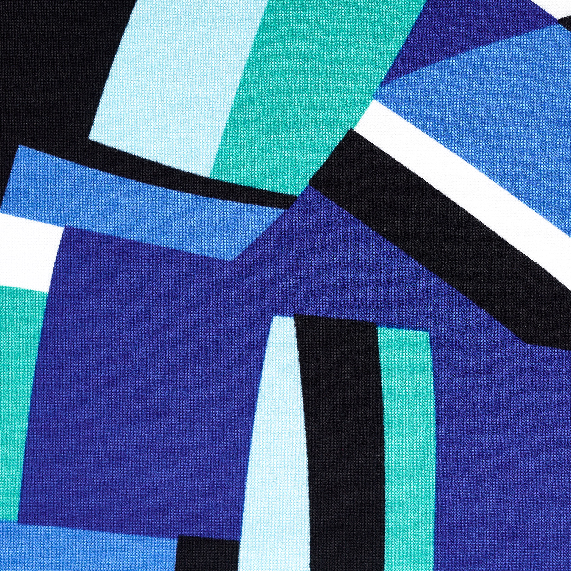 Jersey, Viscosa, Elástico, Cornflower Blue&Electric Green (F000046947) - Tejido