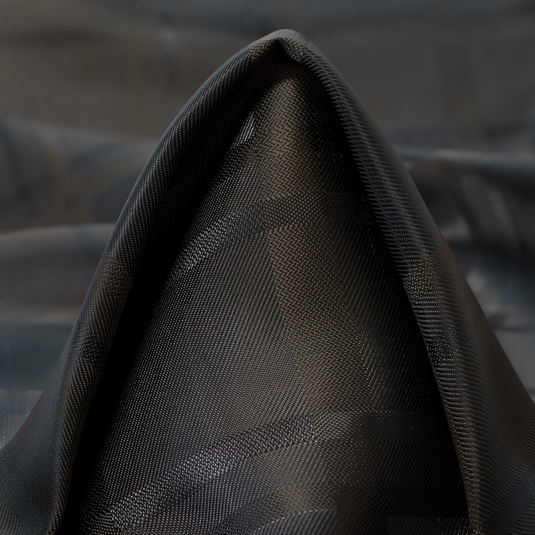 LINING, VISCOSE, ACETATE, JET BLACK