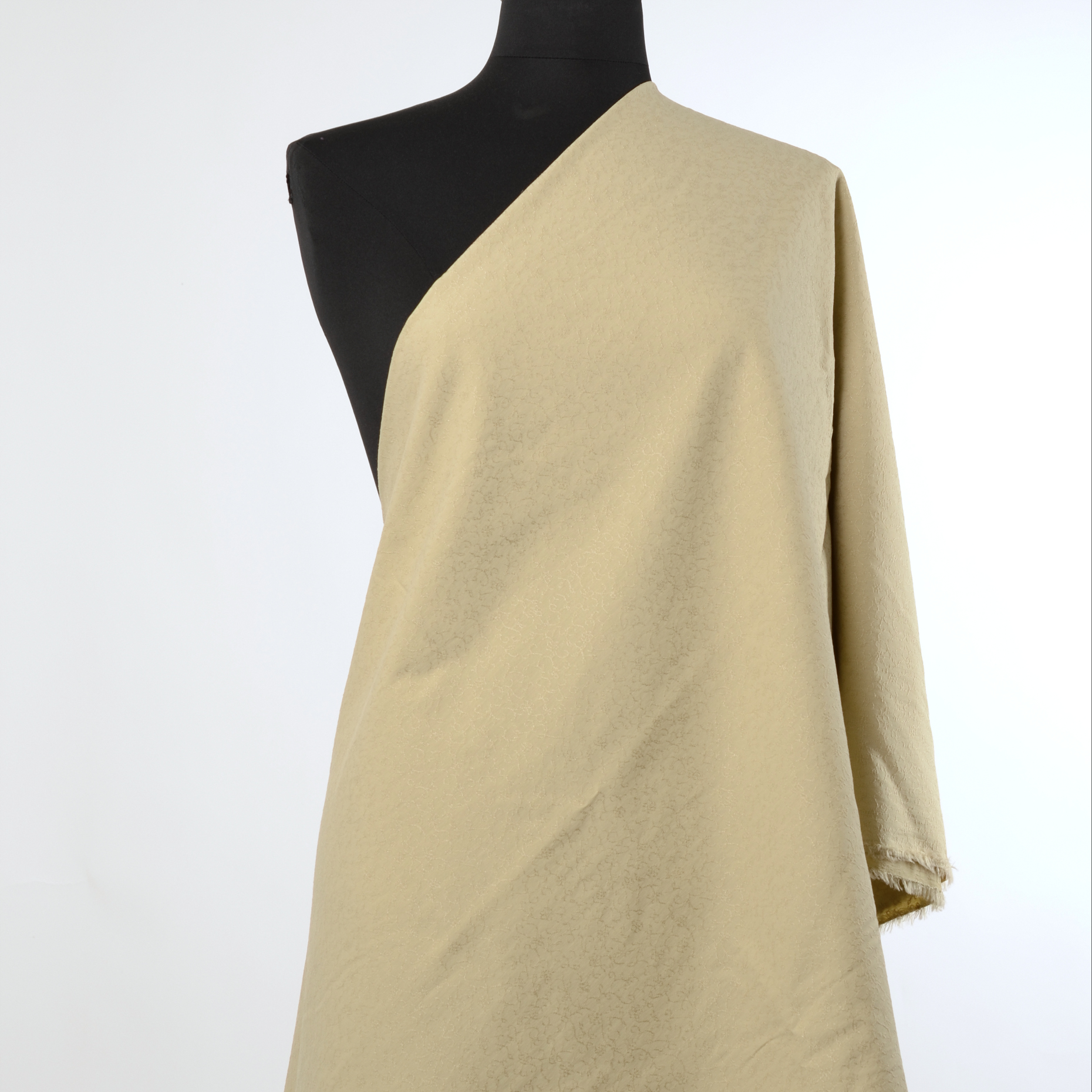 JACQUARD, COTTON ELASTIC, TONE ON TONE, BISCUIT (F000016667) - Mannequin