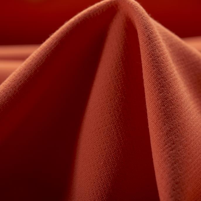 VISCOSE BLEND, ELASTIC, HOT CORAL (F000031084)