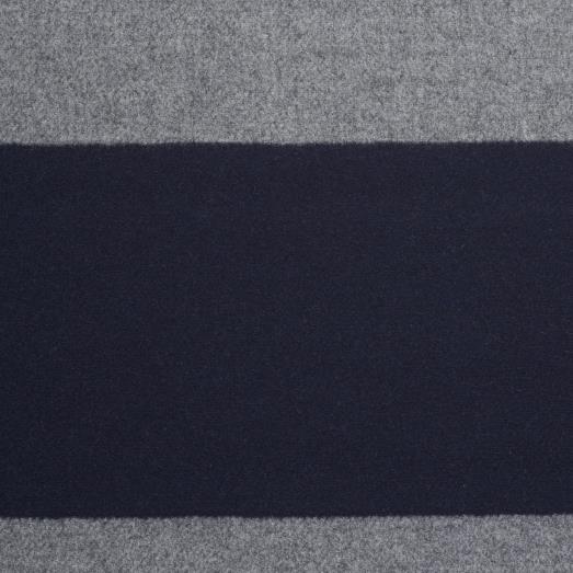 DOUBLE, WOOL BLEND, MELANGE, TITANIUM (F000028685) - Texture