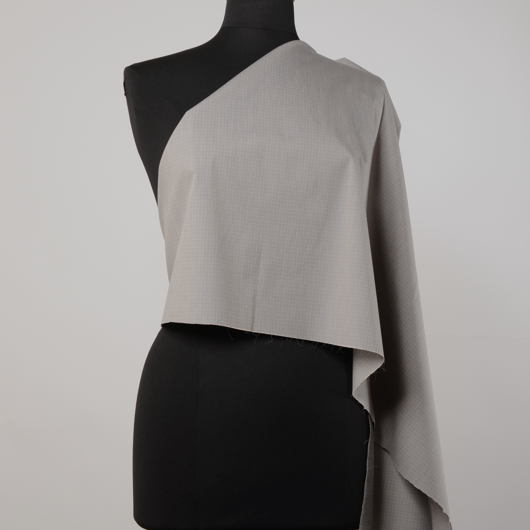 Cotone, Micro Design, Stretch, Ash (F000006010) - Manichino