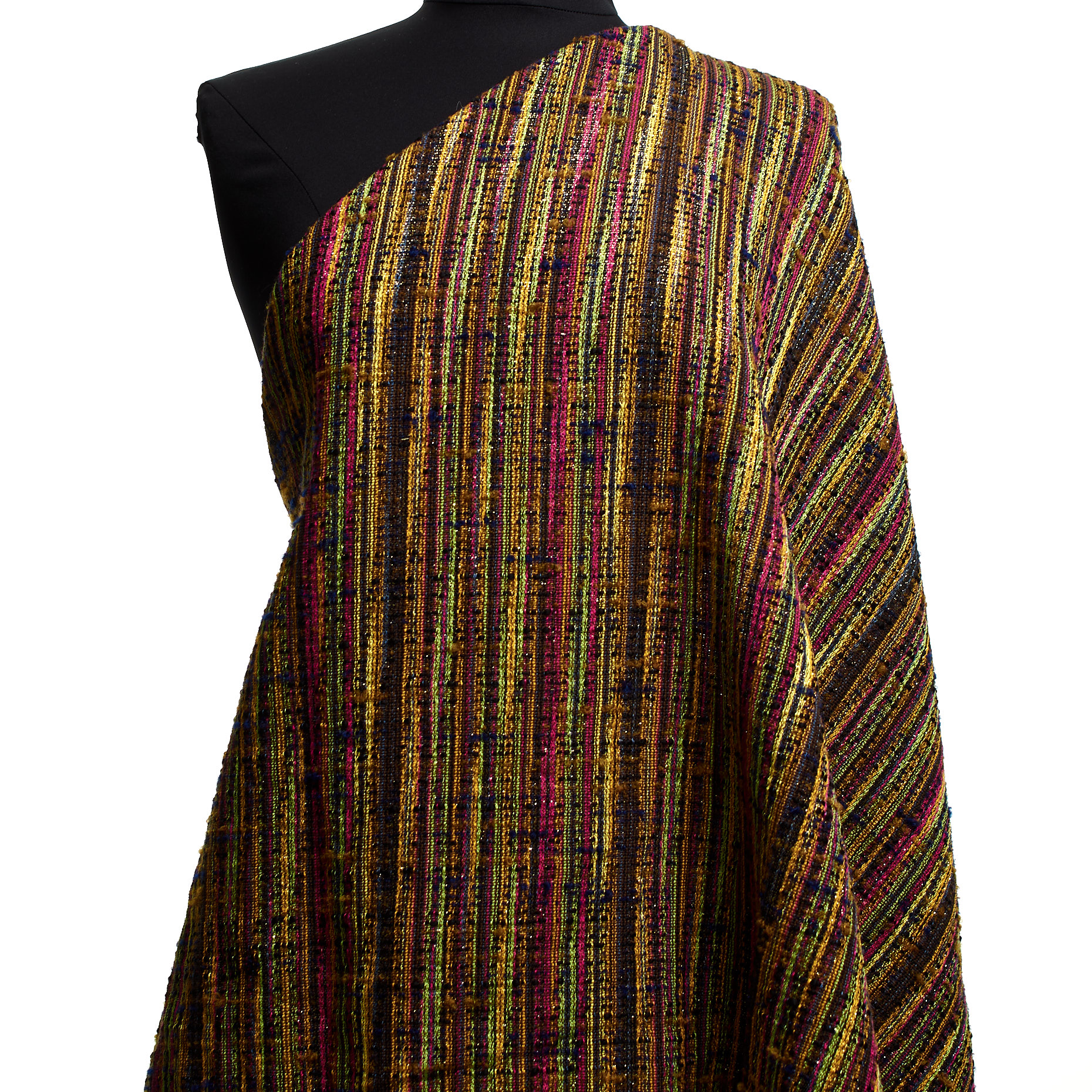 BOUCLÉ, CHANEL, LUREX, BRONZE BROWN&AZALEA PINK (P000002660) - Mannequin