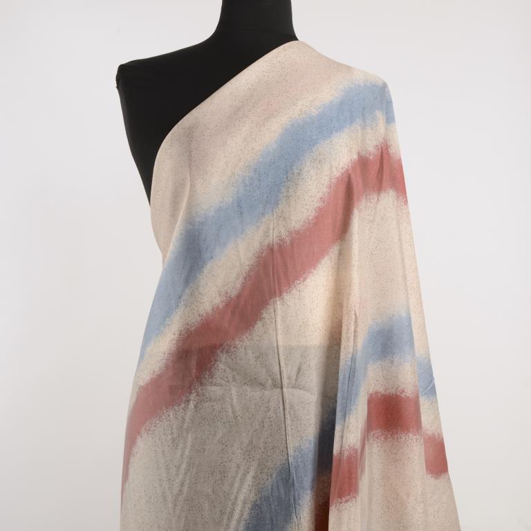 Эпонж , Шелк, Принт, Multicolor (F000027332) - Манекен