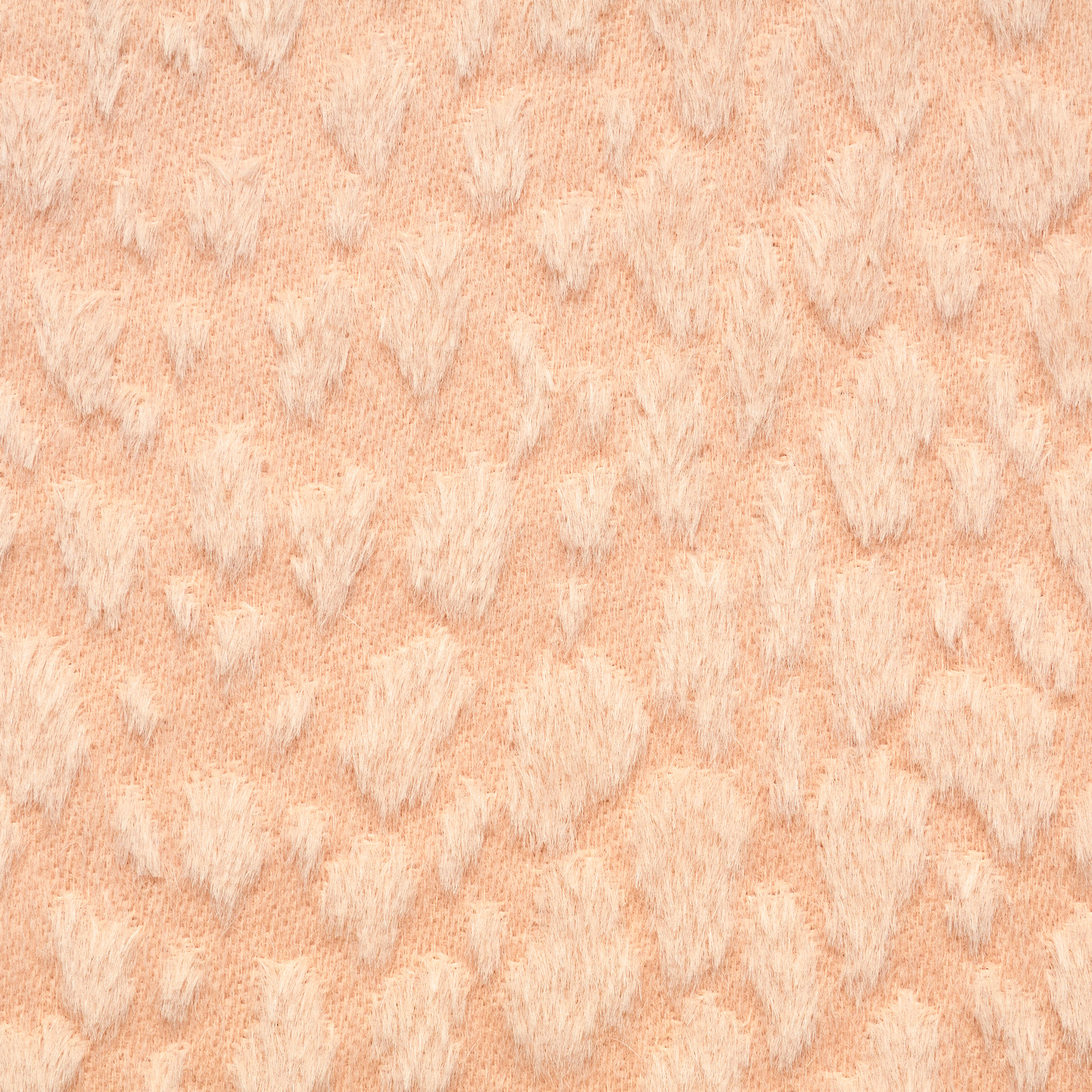 Fake Fur, Alpaca, Virgin Wool, Crème de Pêche (F000046208) - Texture