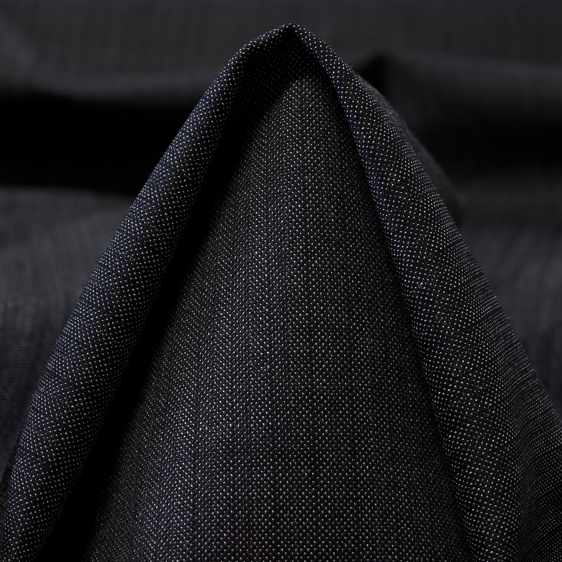 COOL WOOL, STRIPES, MELANGE, BLACK SAND (F000012447)
