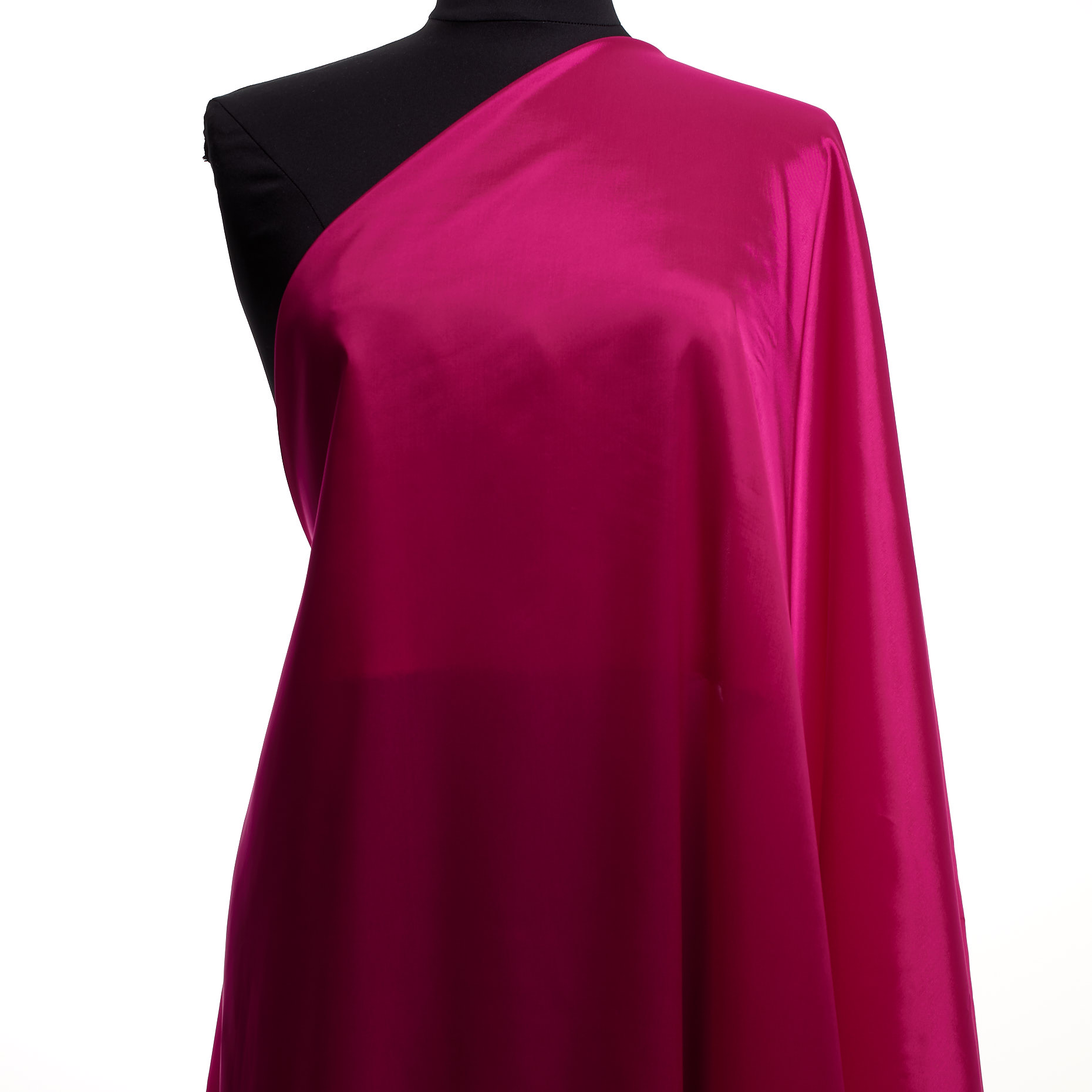 Cupro, Stretch, Cerise (F000042794) - Manekin