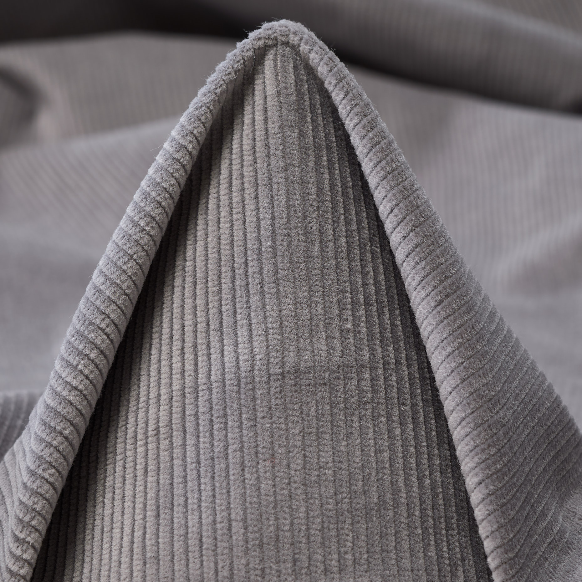 CORDUROY, COTTON, ELASTIC, STEEPLE GRAY (F000045072)