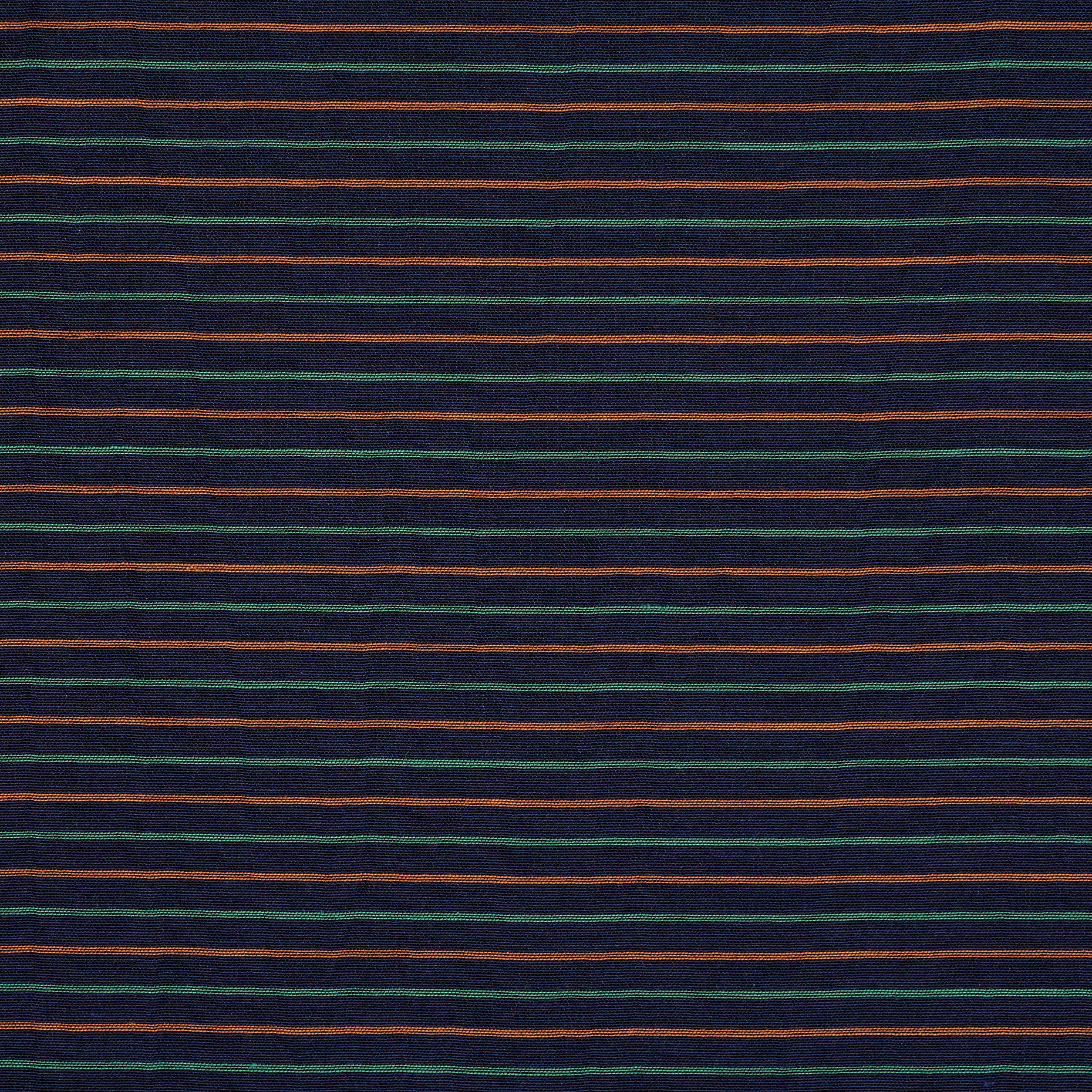 Chiffon, Coton, Soie, Blue Depths&Kumquat (F0002197) - Tissage