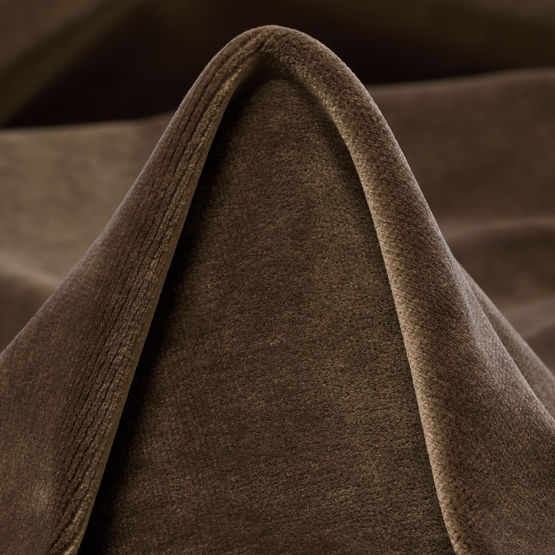 Aksamit, Bawełna, Coffee Quartz