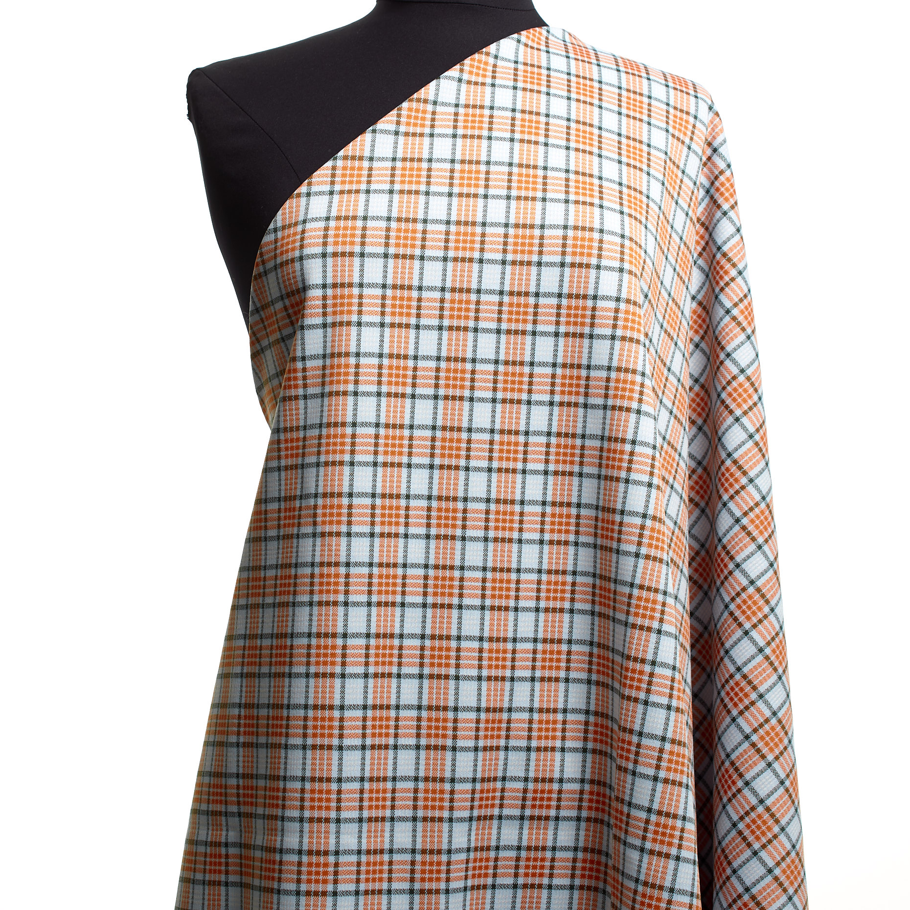 Трикотаж, Жаккард , Клетка, Plein Air (F000041602) - Манекен