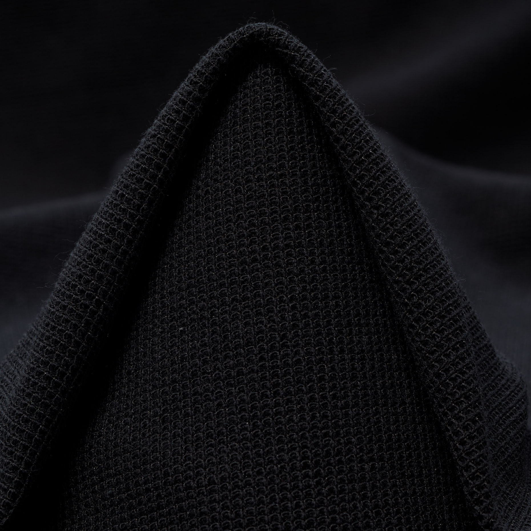 JERSEY, COTTON BLEND, JET BLACK (F000044555)