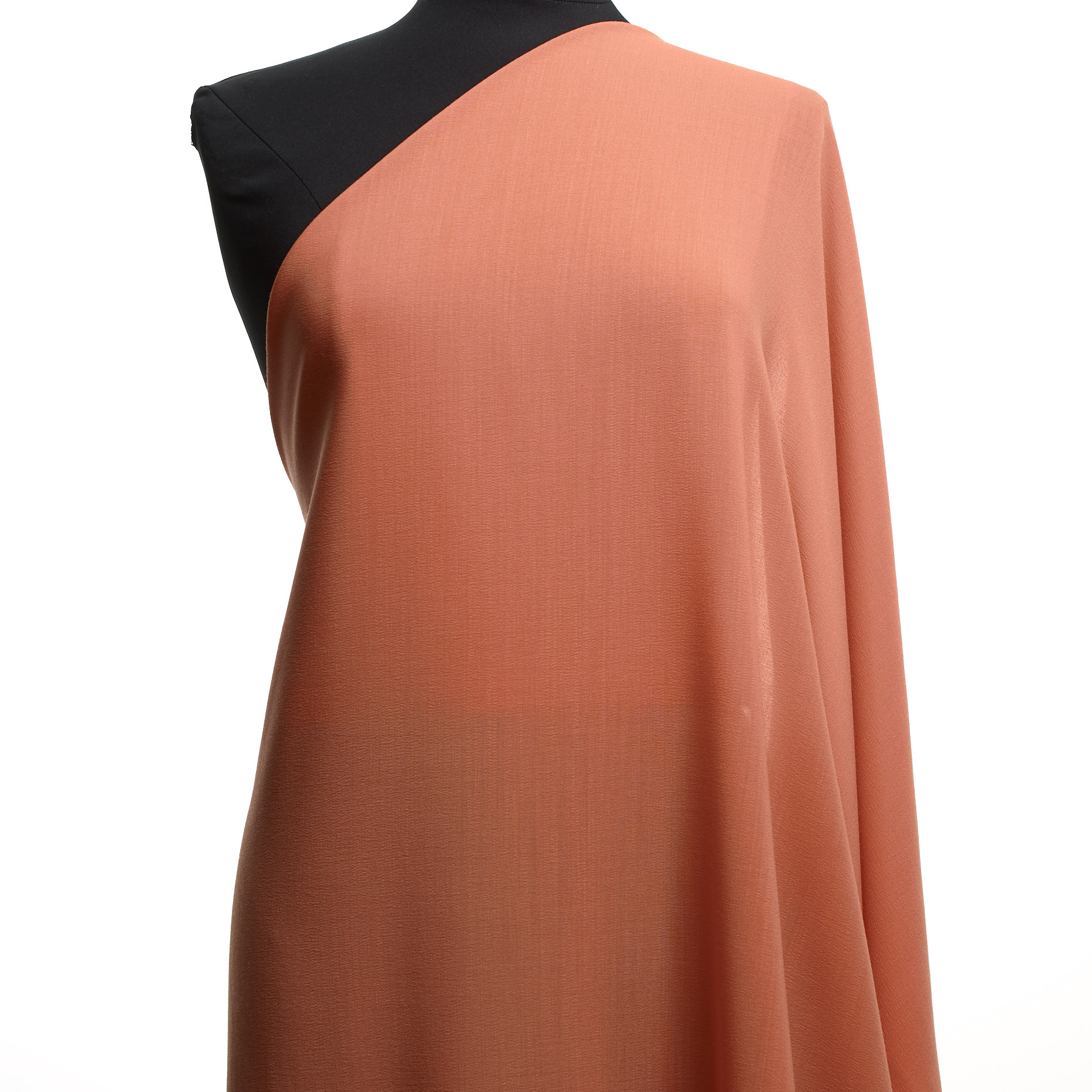 CRÊPE, WOOL, BURNT CORAL (F000038315) - Mannequin