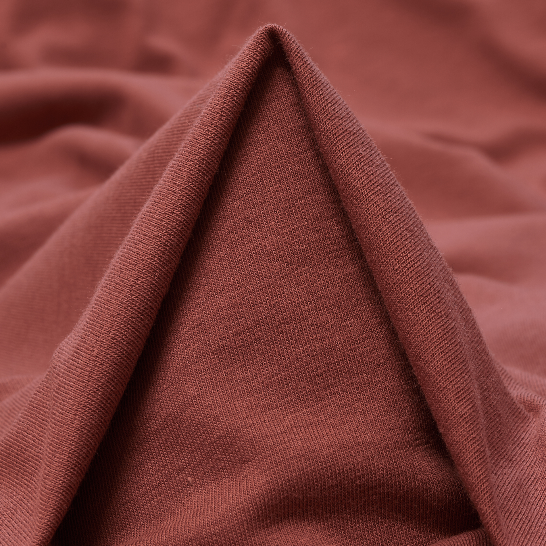 SINGLE JERSEY, COTTON, BRICK RED (F000034641)