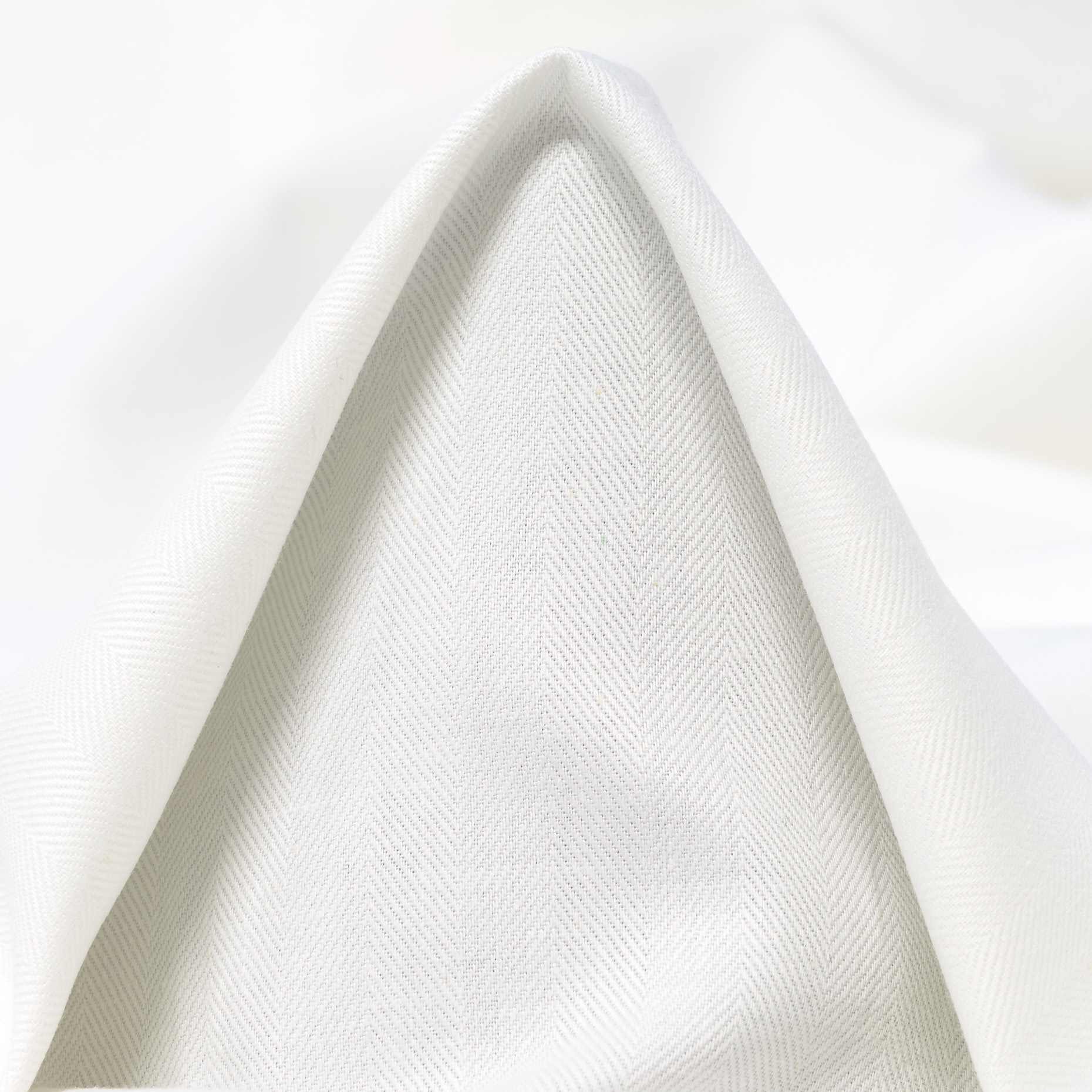 HERRINGBONE, COTTON, LUCENT WHITE (F000036200)